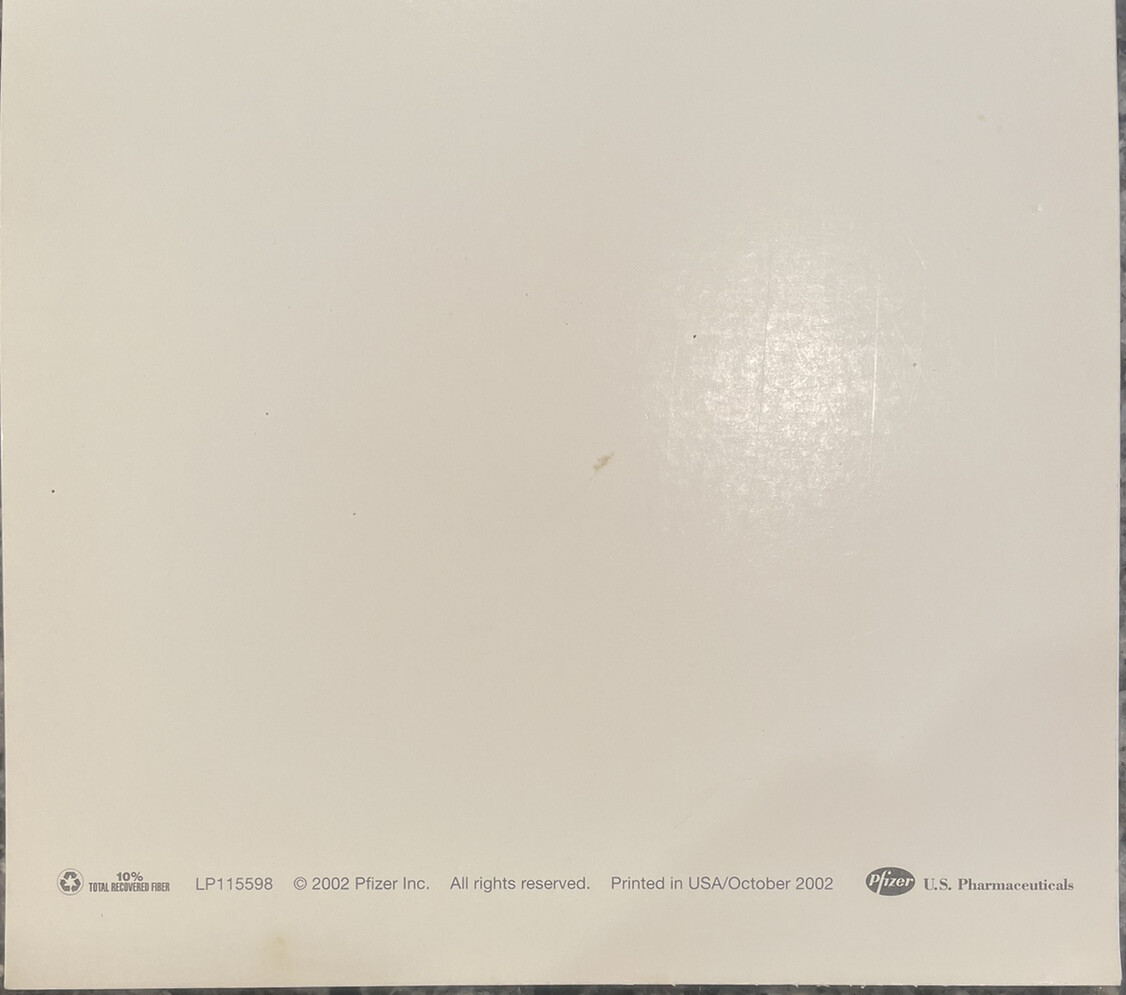 Vintage Drug Rep Pharmaceutical Collectible Notepads Lot of 6 (1991-2002)