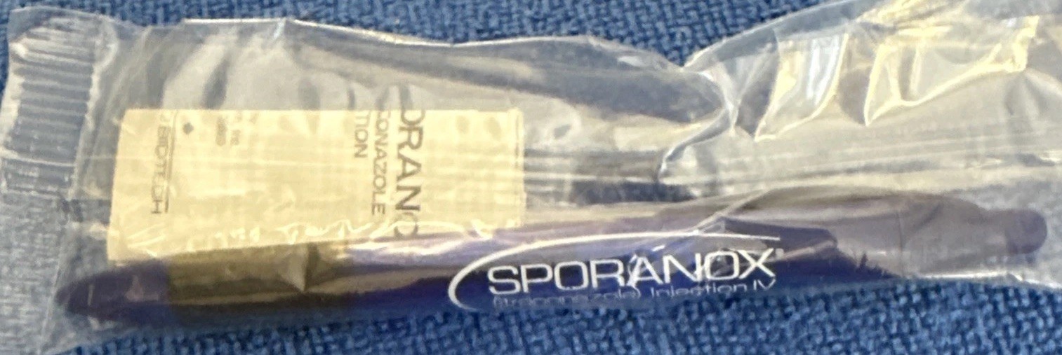 New Sporanox Pharmaceutical Drug Rep Pen Advertising Plastic Janssen P1