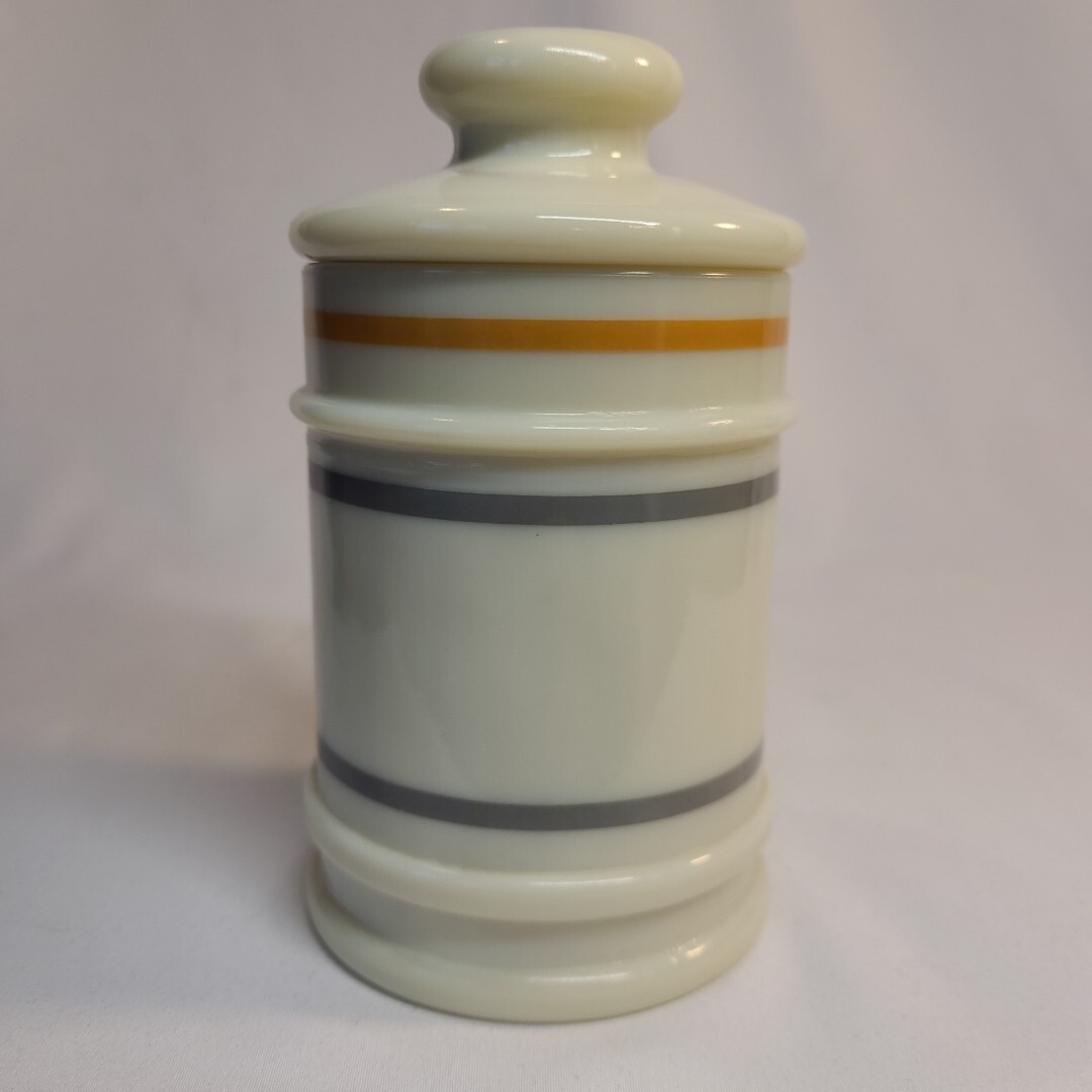 Vintage Darvon Compound 65 Apothecary Pharmaceutical Glass Jar w/ Lid