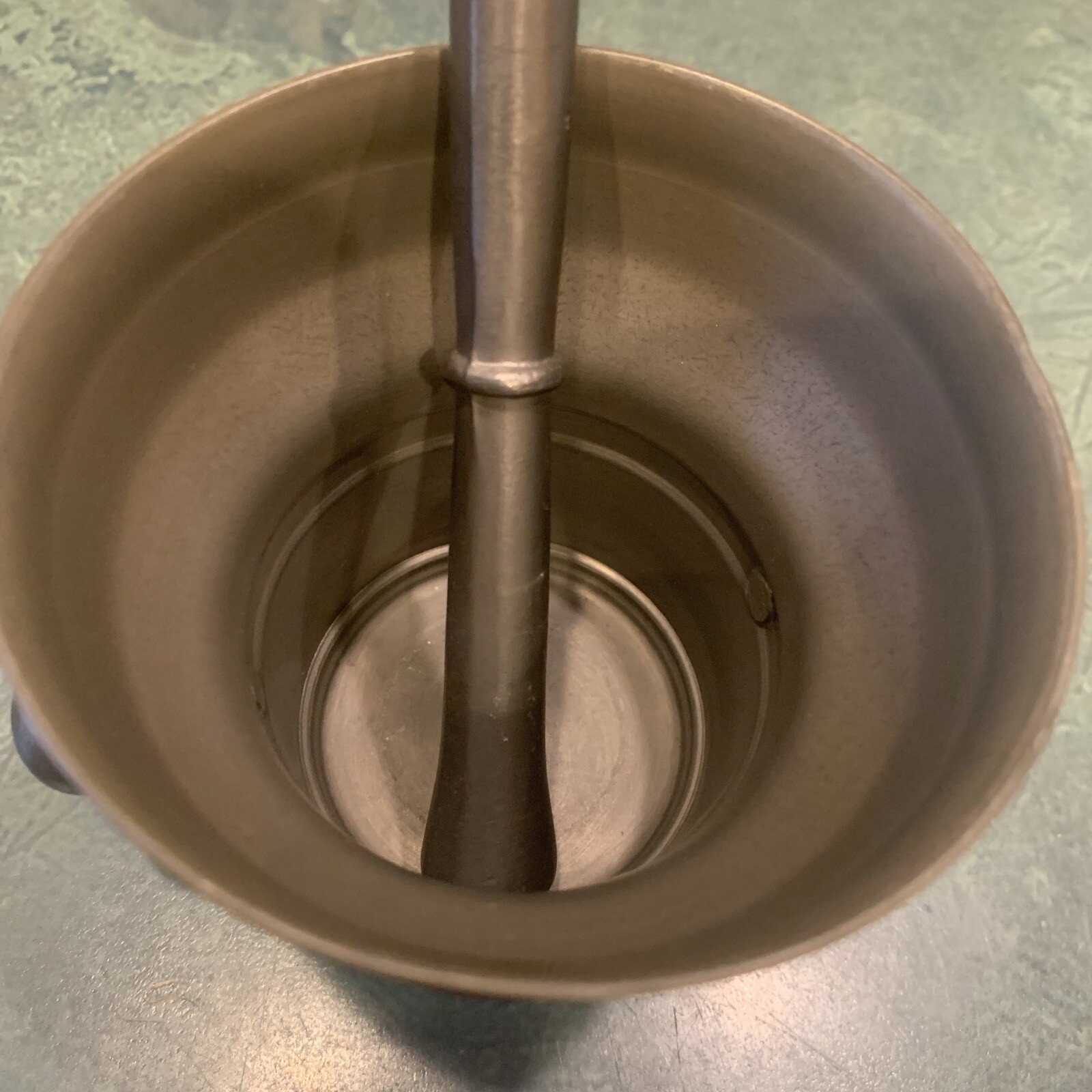 Vintage Pewter Mortar & Pestle *C & K Co. Holland *Heavy/Strong