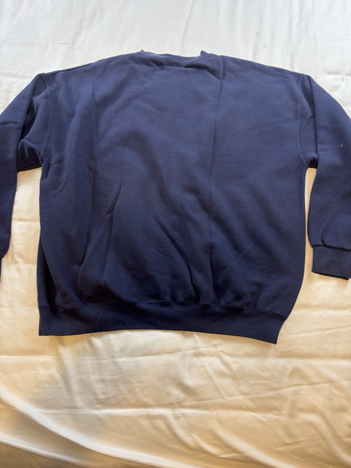 PHARMACIA & UPJOHN R & D Crewneck Sweatshirt XXL Navy Drug Co Vtg