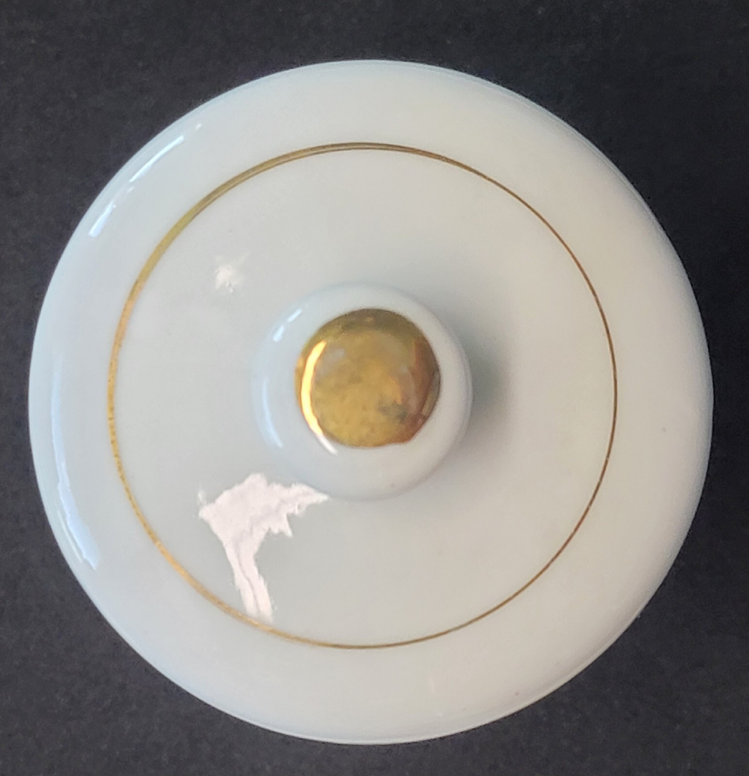 Vtg Porcelain Medicine Pharmacy APOTHECARY Jar with Lid Ascriptin