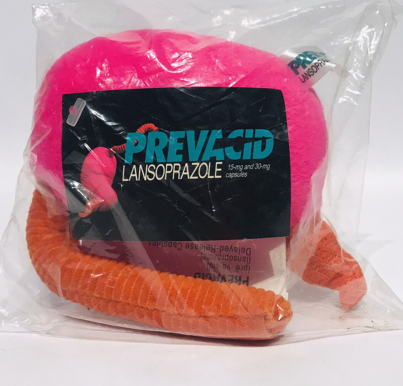 Prevacid Human Stomach Promotional Advertising Plush Drug Rep Promo Stuffed Toy