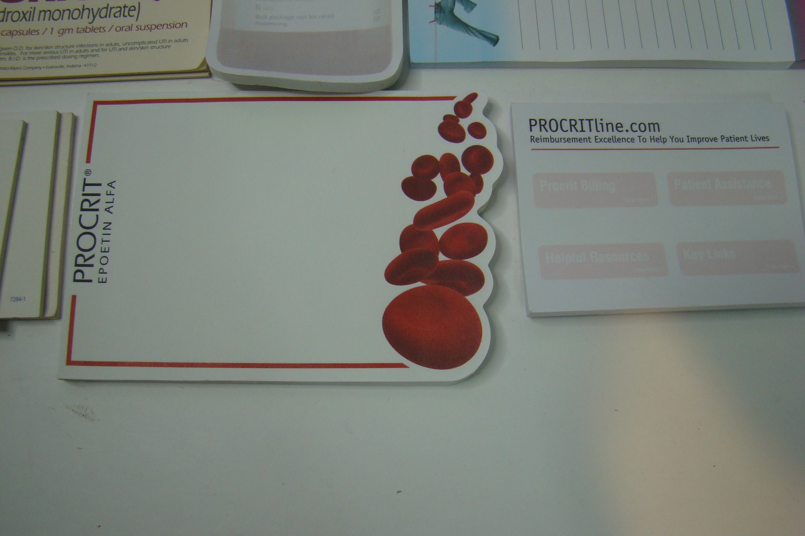 Misc Lot of Note Pads Pharmaceutical items Drug Rep Doctor sample