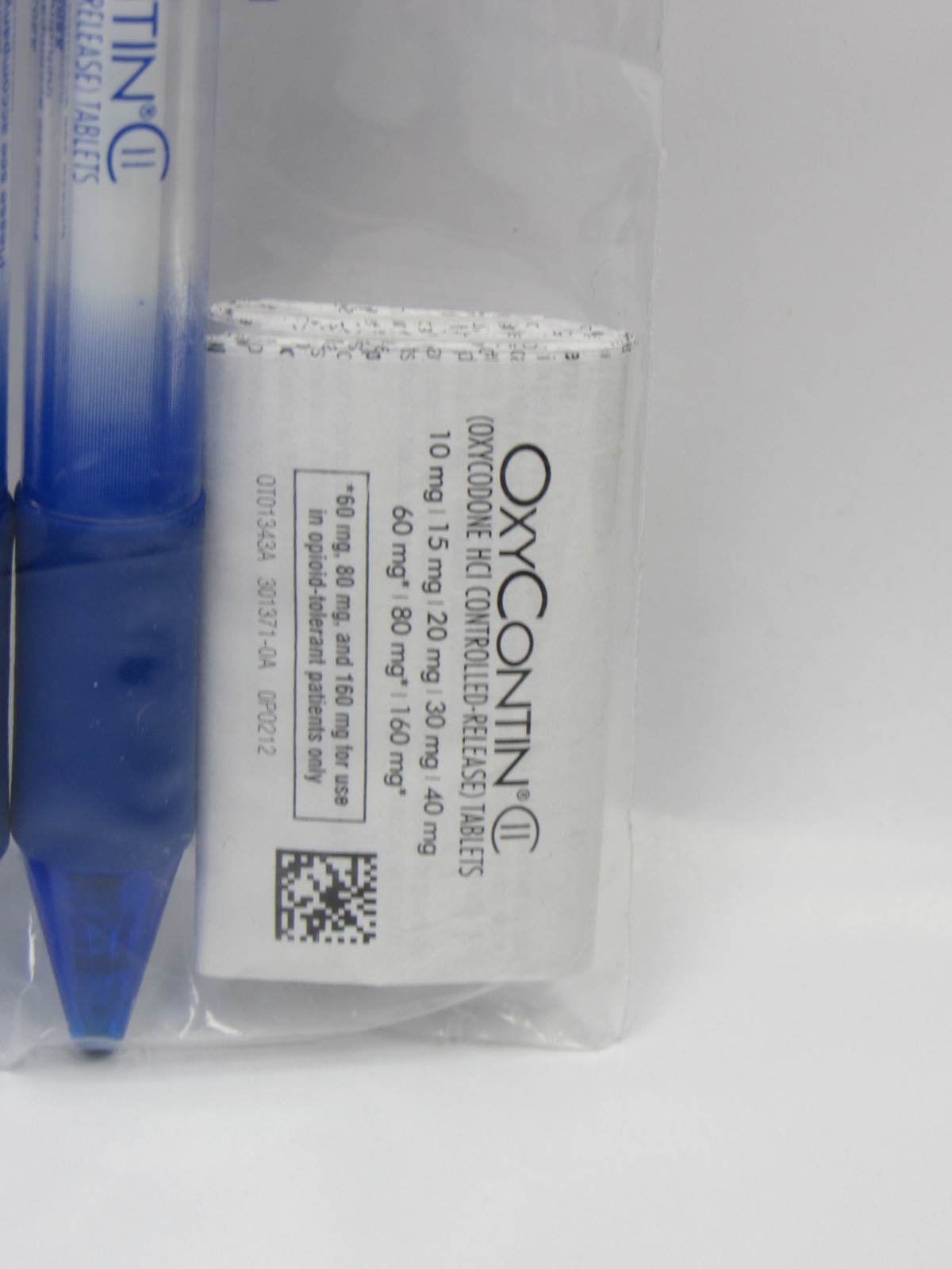 Oxycontin Oxycodone PENS Drug Rep Pharmaceutical Promo Sealed Original Package