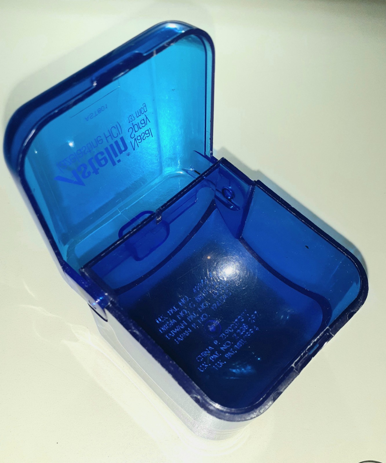 Pharmaceutical Drug Rep Vintage 2 Astelin Nasal Spray Pens & Paper Clip Box