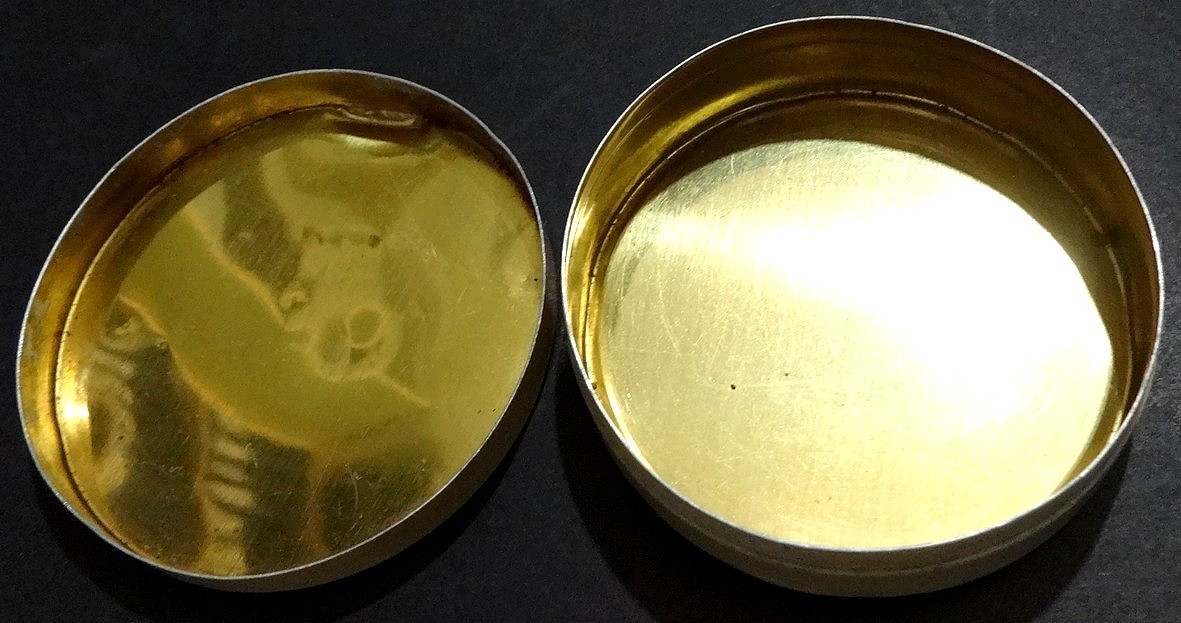 India Vintage Calcium D Redoxon Tablets Tin Box ROCHE Basel Switzerland