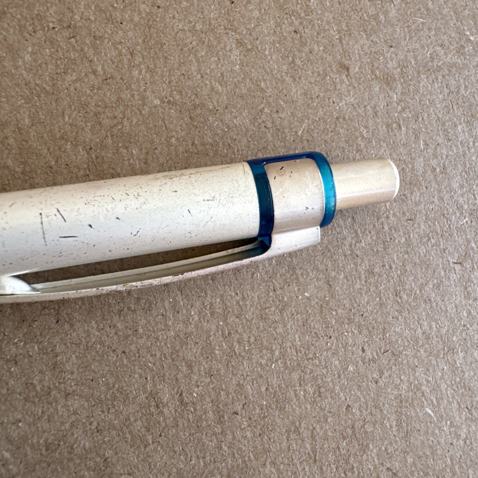 Lipitor Tablets Drug Rep Collectible Pen White Blue Green Thick Metal- Heavy