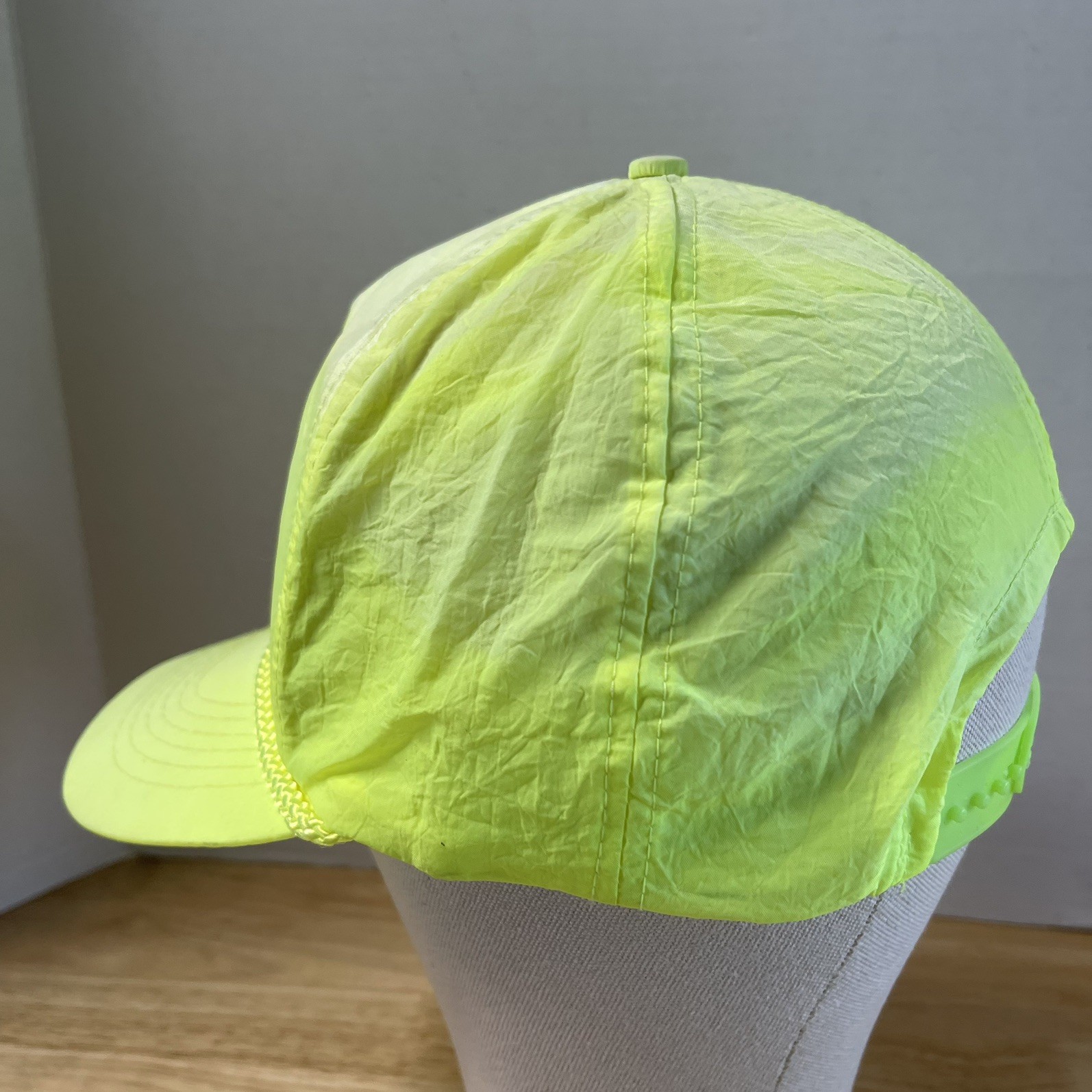 Cardizem Neon Yellow Baseball Cap Hat Rare Drug Rep Advertising Big Pharma