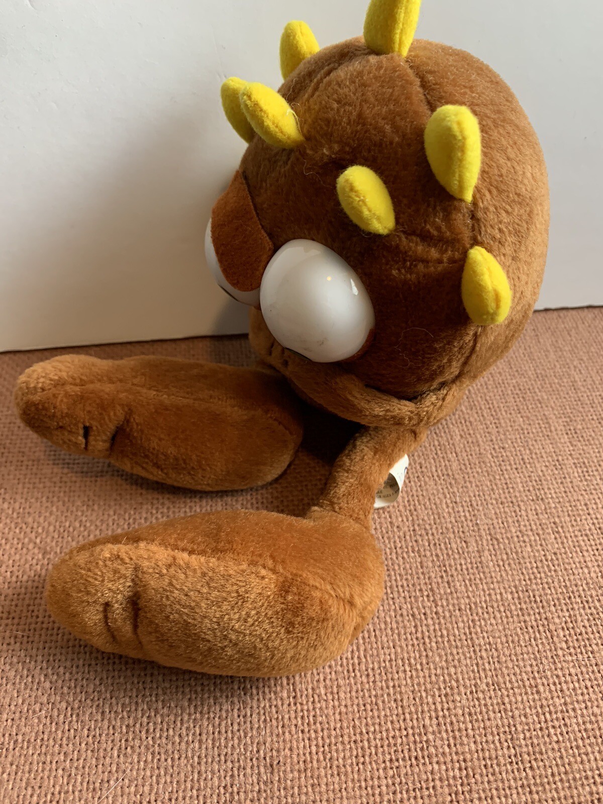 SARS Bug Quidel Plush Toy Pharma Swag Brown Bad Germ Stuffed Animal Pharm Rare