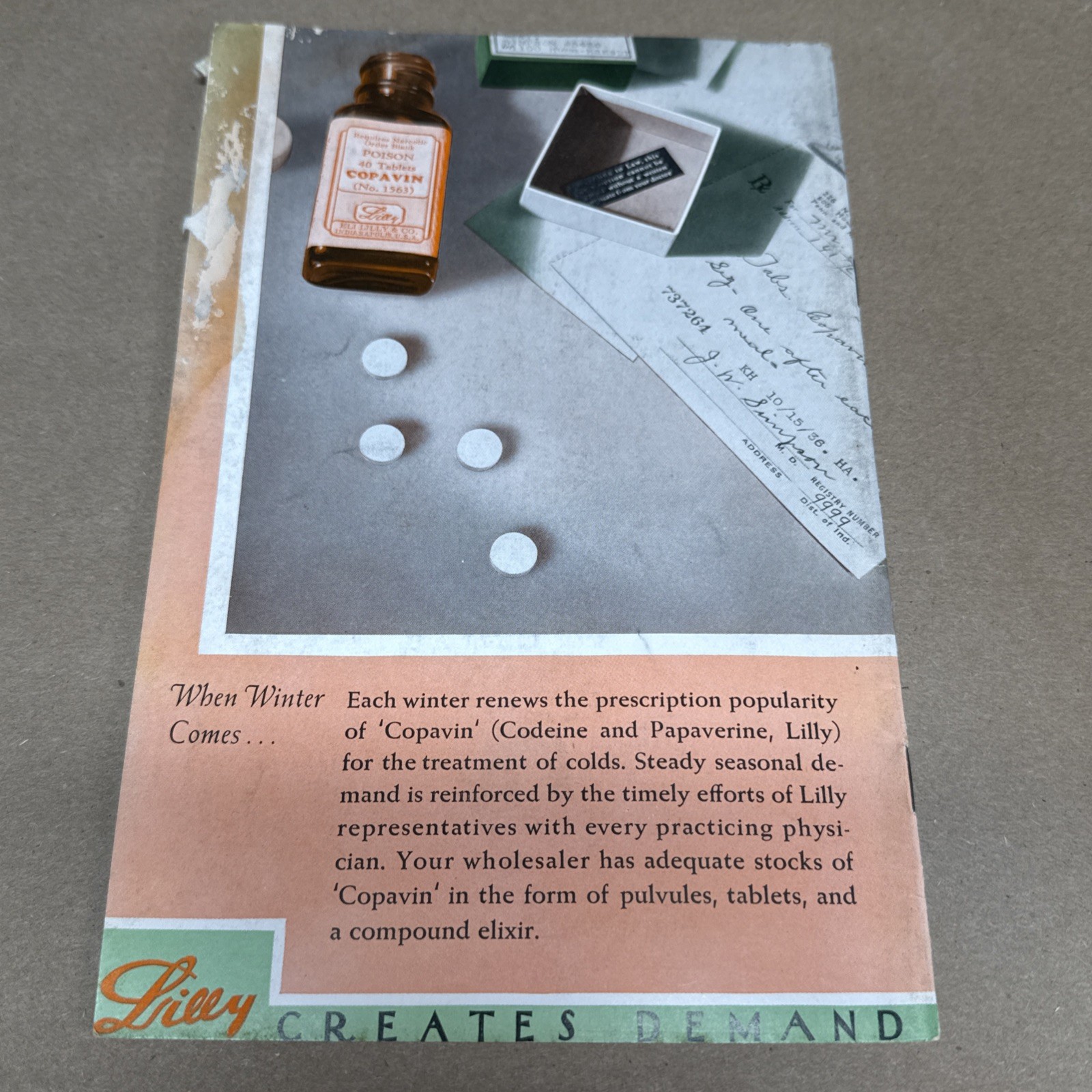 Tile And Till Magazine Eli Lilly And Company January 1937 Indianapolis Indiana