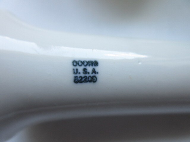 Vtg Coors USA Heavy White Porcelain Lab Mortar & Pestle Apothecary 522-00 14H