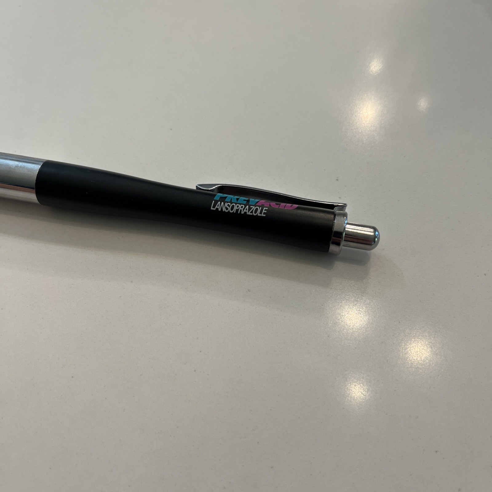 Prevacid Drug Rep Pharmaceutical Promotional Advertising Pen Metal and heavy