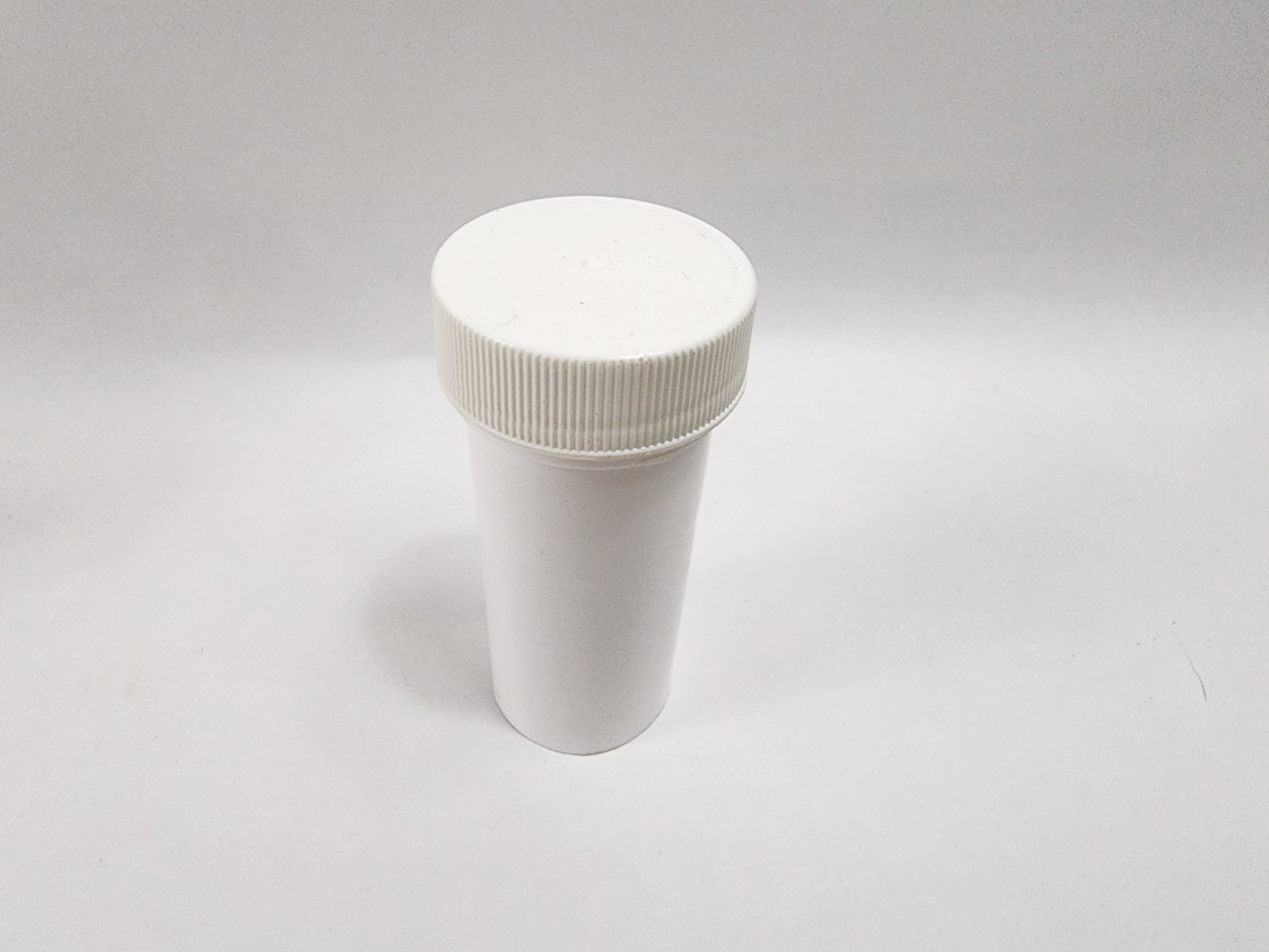 .5 (1/2) Oz White Plastic Ointment Container Jars With White Caps Lot Of 12