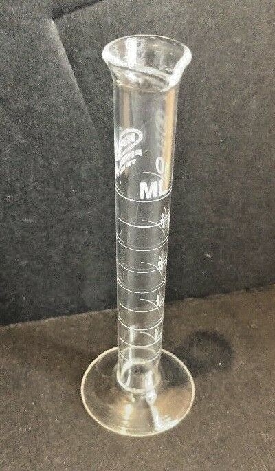 Vintage New KERR Phenix Graduate 10 Millilters. 10ml Graduated Cylinder