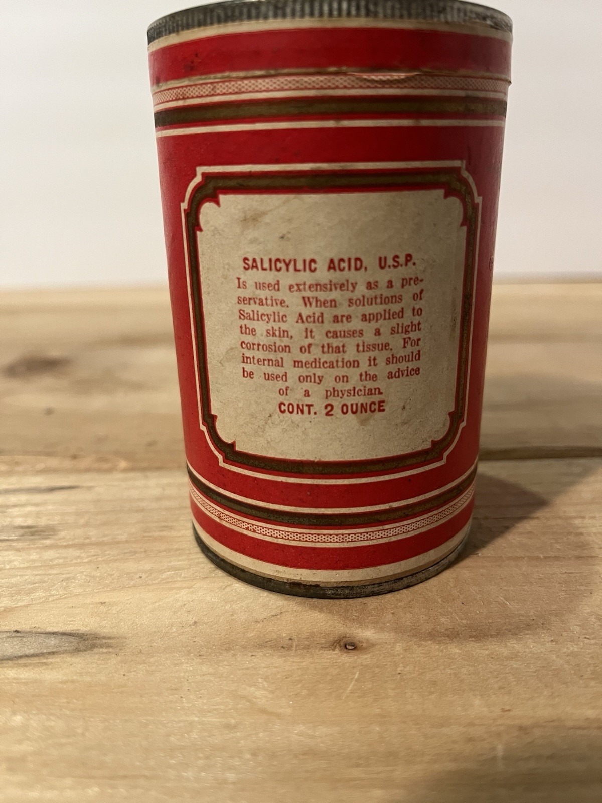 Vintage Salicylic Acid Snyders Cutrate Drug Stores St Paul Mn