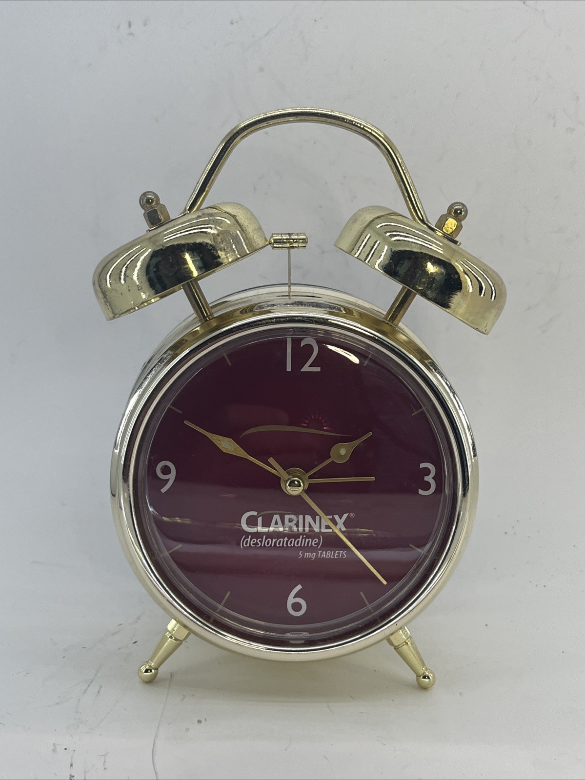 Drug Rep Advertising Clock Clarinex – Read Description