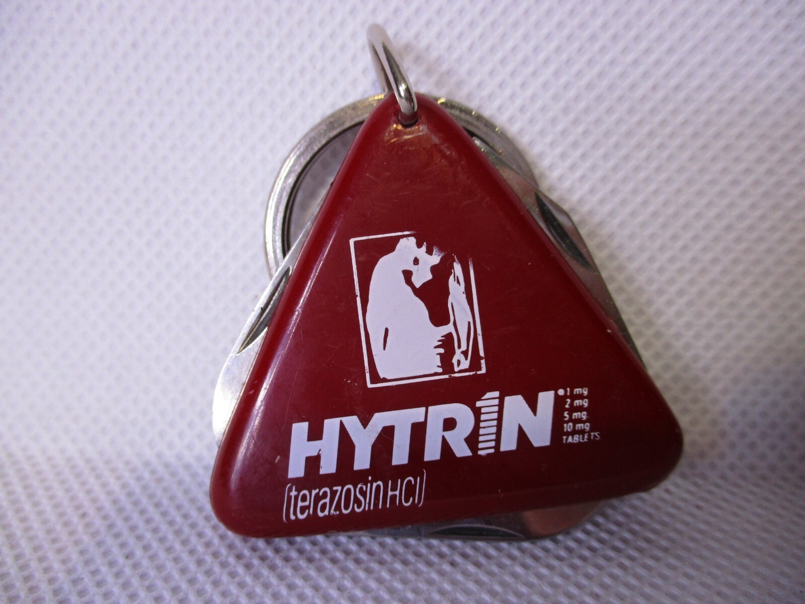 Hytrin Terazosin HCI Red Pocket Knife Pharmaceutical Drug Rep PromoAdvertisement