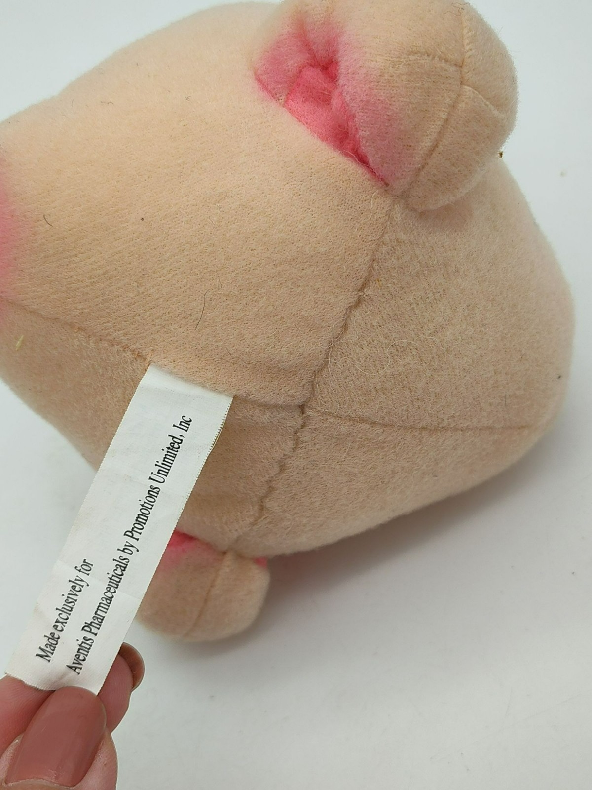 Vintage Allegra-D Plush nose Pharmaceutical Pharm Rep Promotional, NO SOUND
