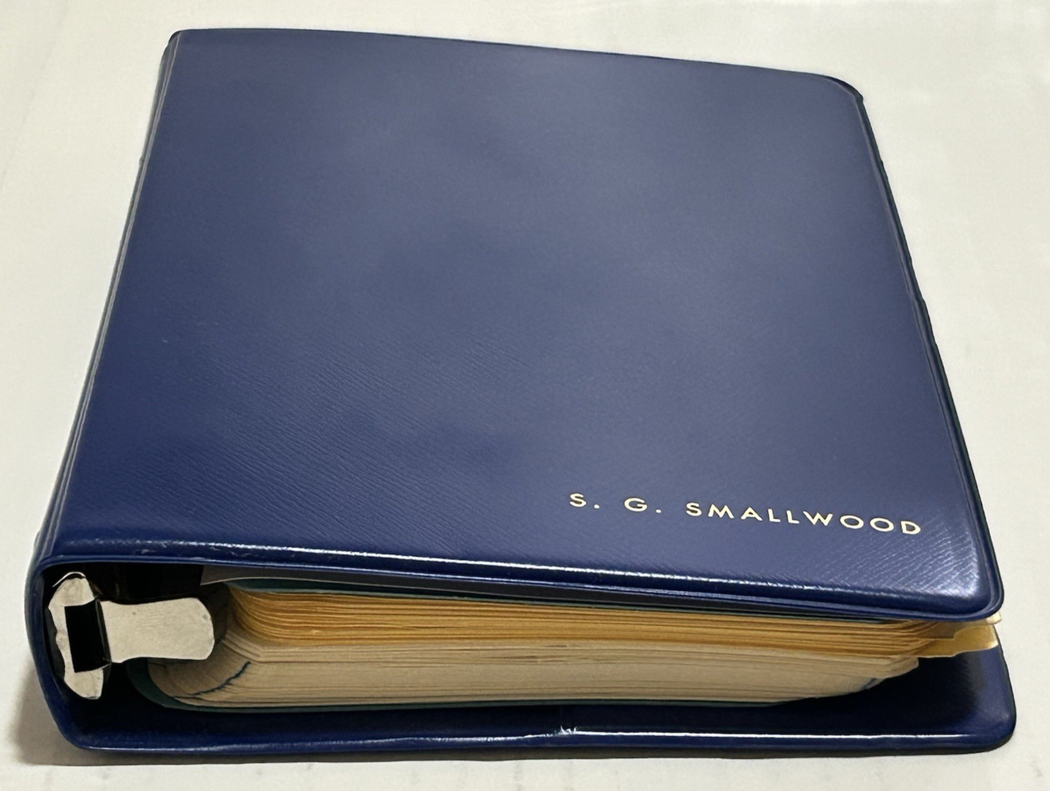 Vintage 1979 Pharmacy Medicine Pocket Notebook Binder- Burrough’s Wellcome Co.