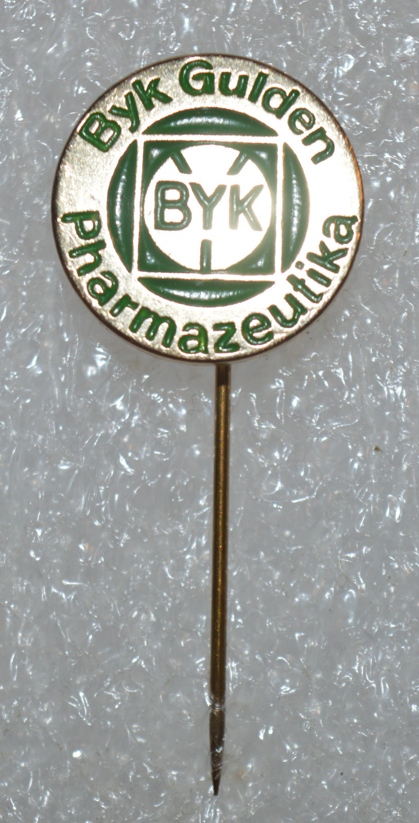 Byk Gulden Pharmazeutika Pharmaceutical company vtg pin badge Anstecknadel #1