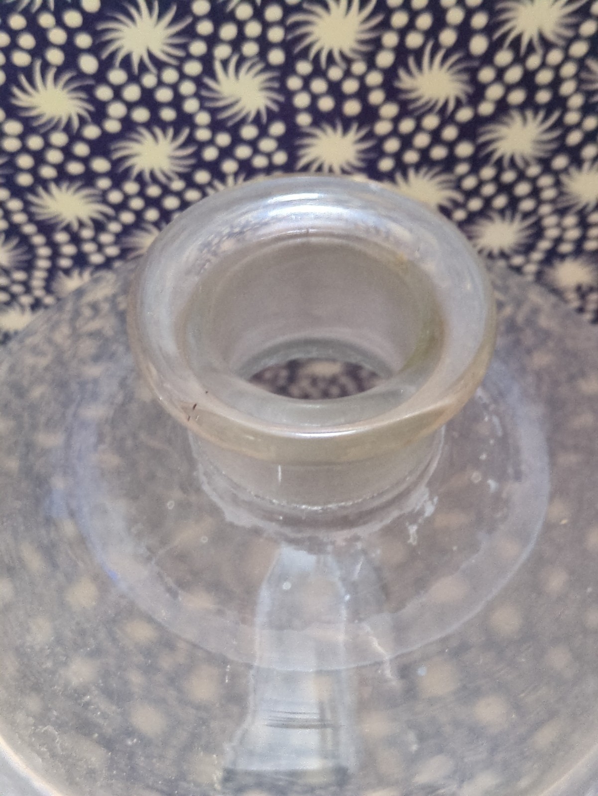 Antique Apothecary / Pharmacy Large Glass Bottle METHYLATED SPIRIT