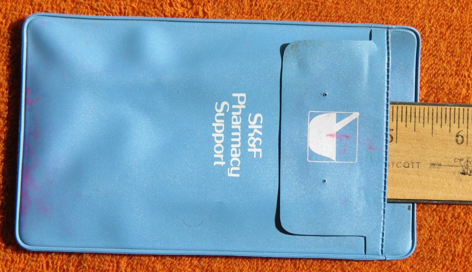 *HTF* Vtg 1970’s Drug Rep Promo SK&F Pharmaceutical Used Pocket Protector *VG*