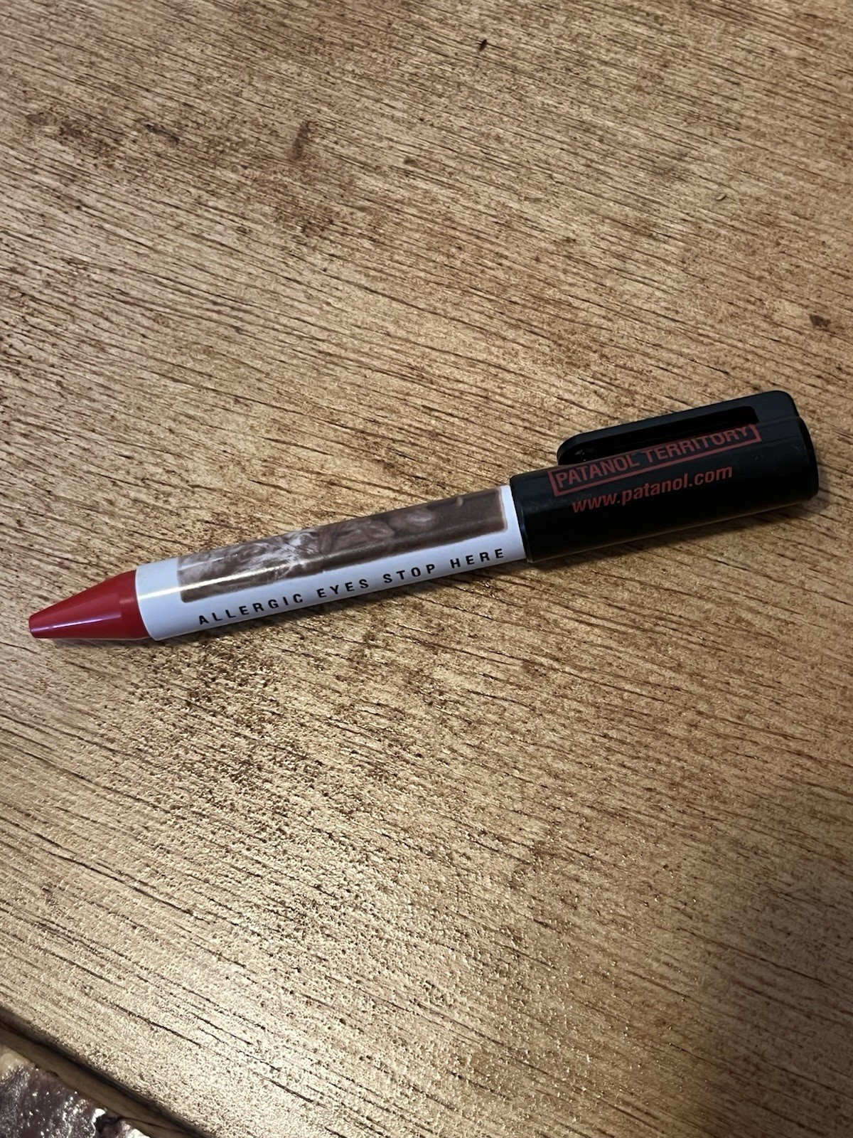 Patanol Pharmaceutical Advertising Drug Rep Pen w/ Cat & Dog – Works