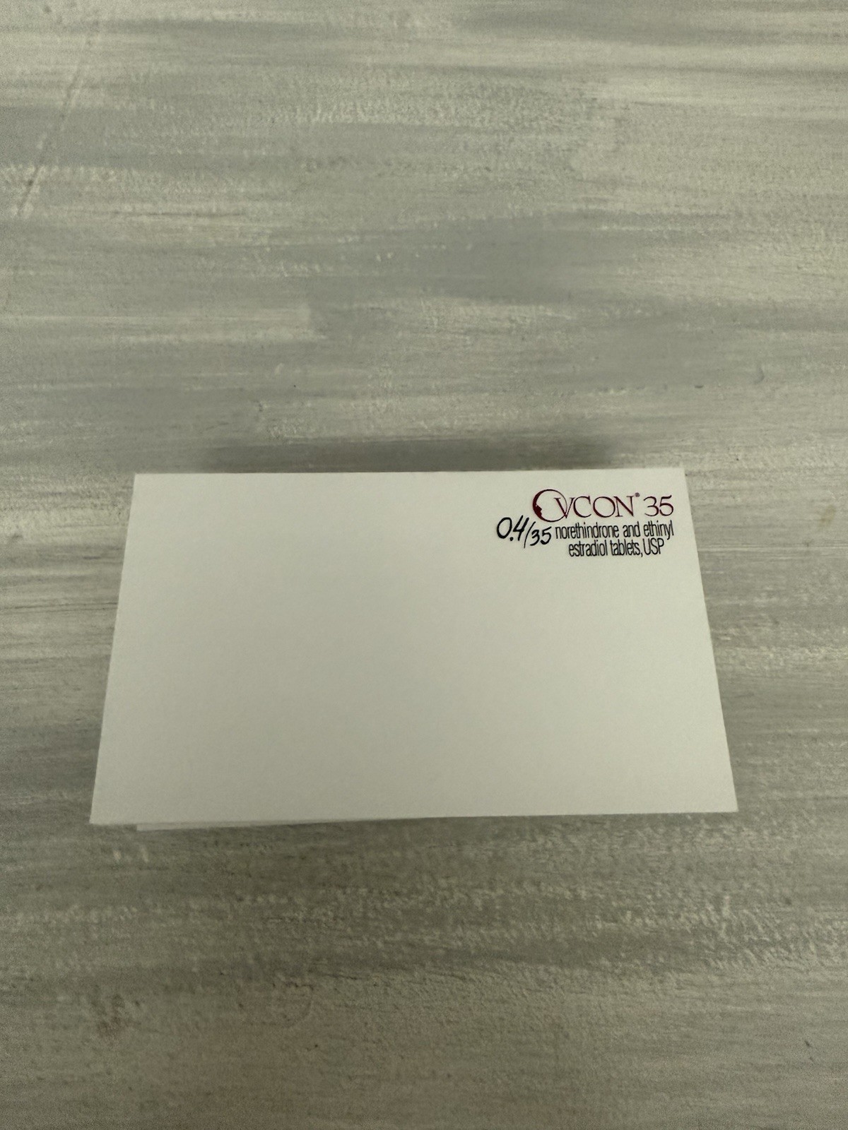 Lot of Ovcon 35 Pharmaceutical Drug Rep Notepad Sticky Notes Ad Drug Rep