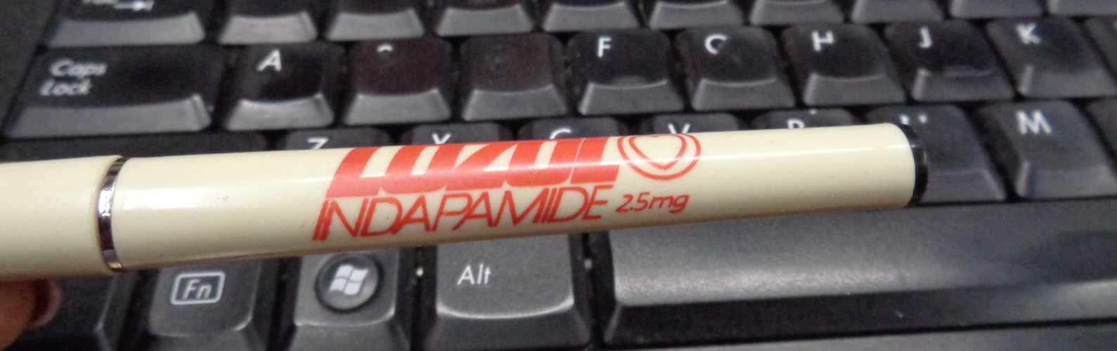 BEROL CONTEMORA XF USA Pharmaceutical Drug Rep Ink Pen LOZOL Indapamide WORKS!