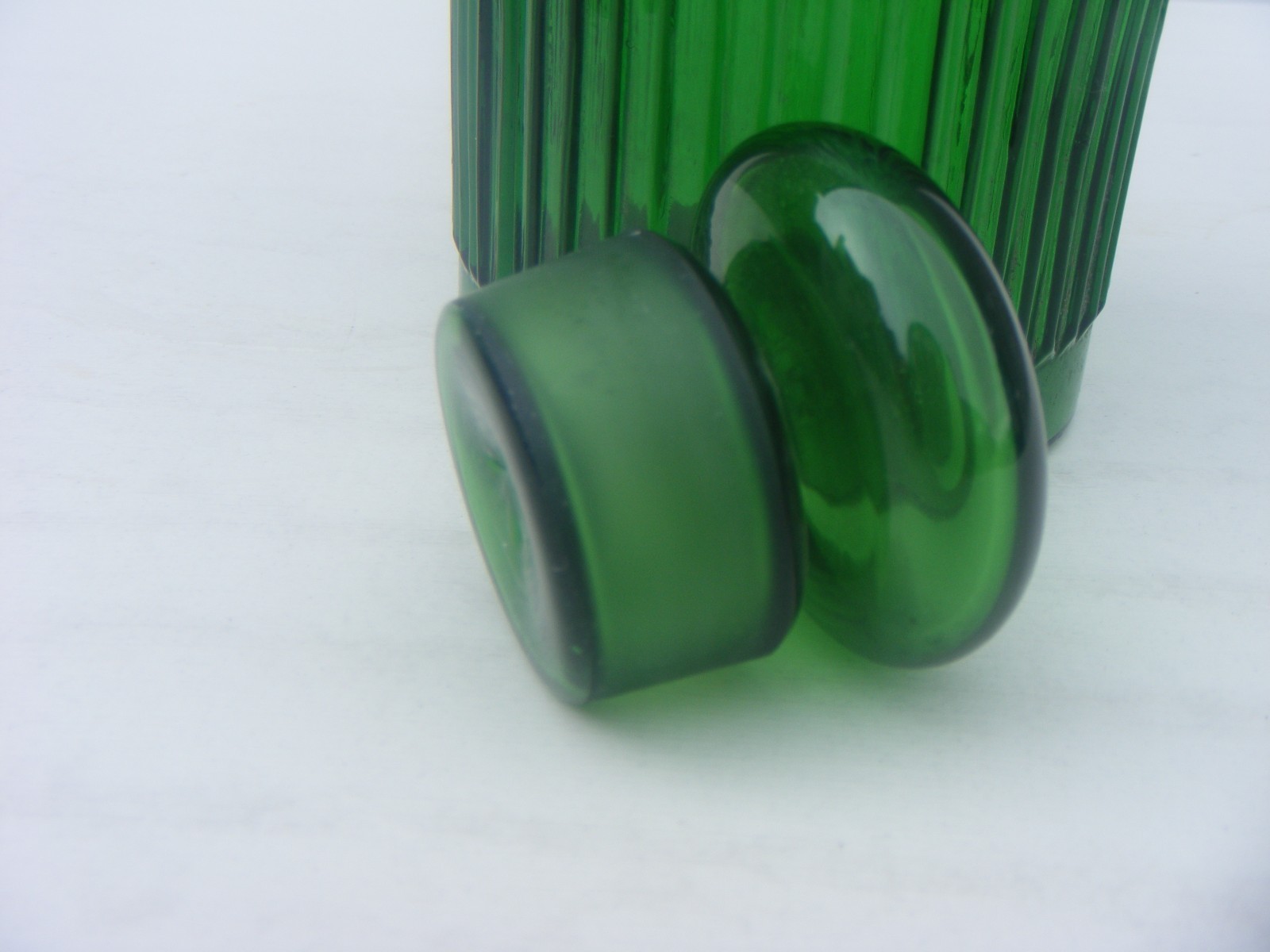 Antique Apothecary Jars cobalt blue and Green Pharmacy