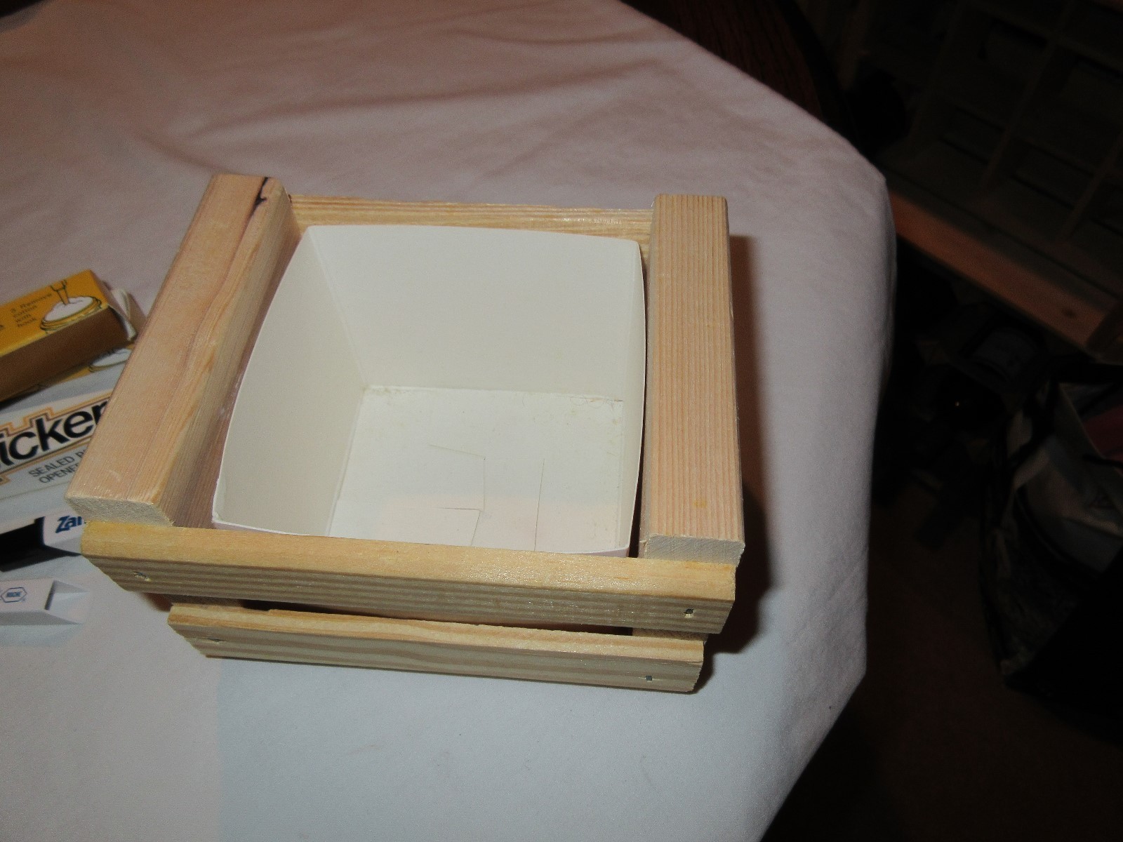 Rx, Pharmacy, Klor Con Mini Wood Display Box Plus 2Other Items Lot=4 items