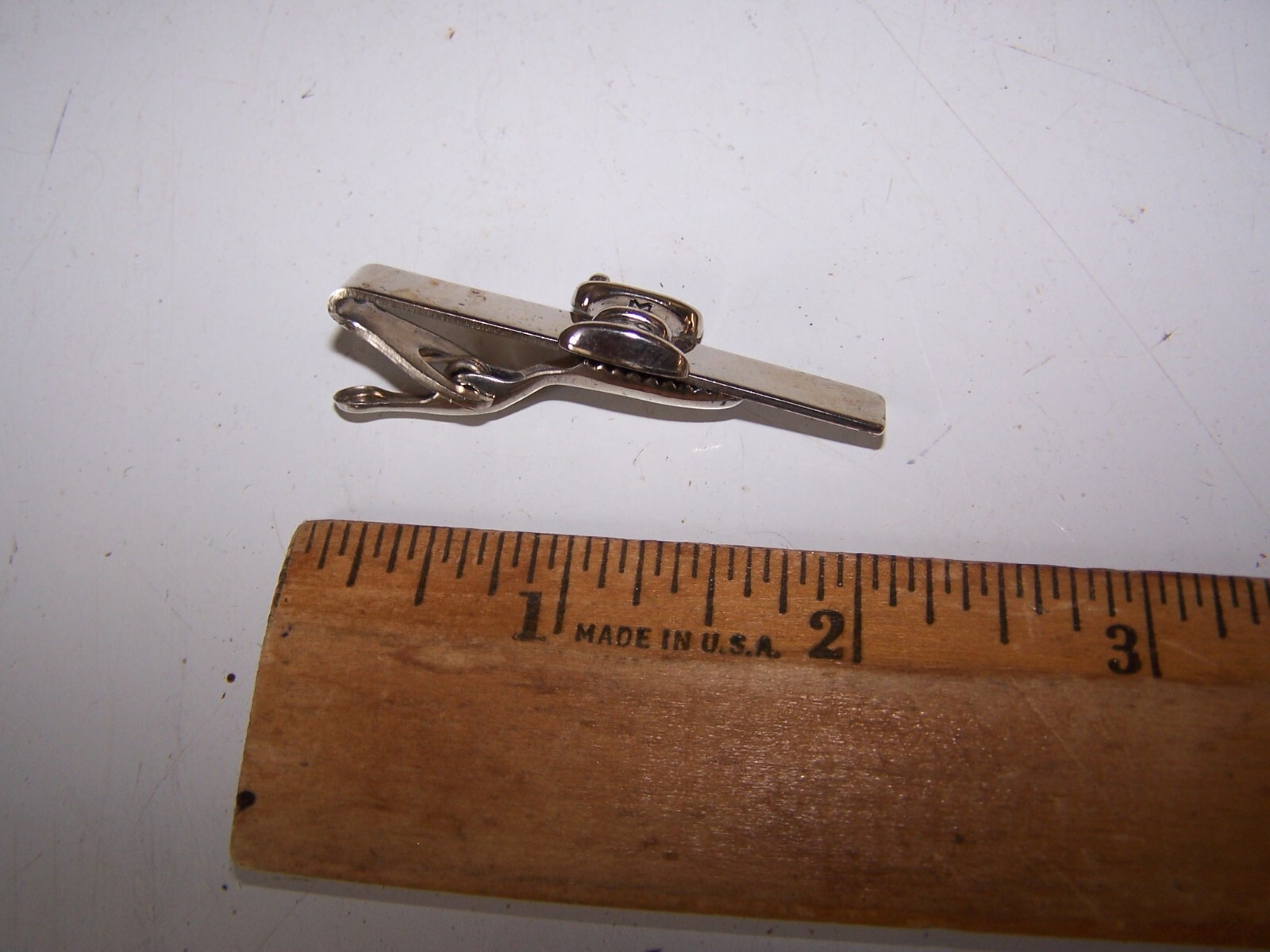 Vintage PHARMACY PHARMACIST PHARMACEUTICAL Motor & Pestle Tie Clip Clasp