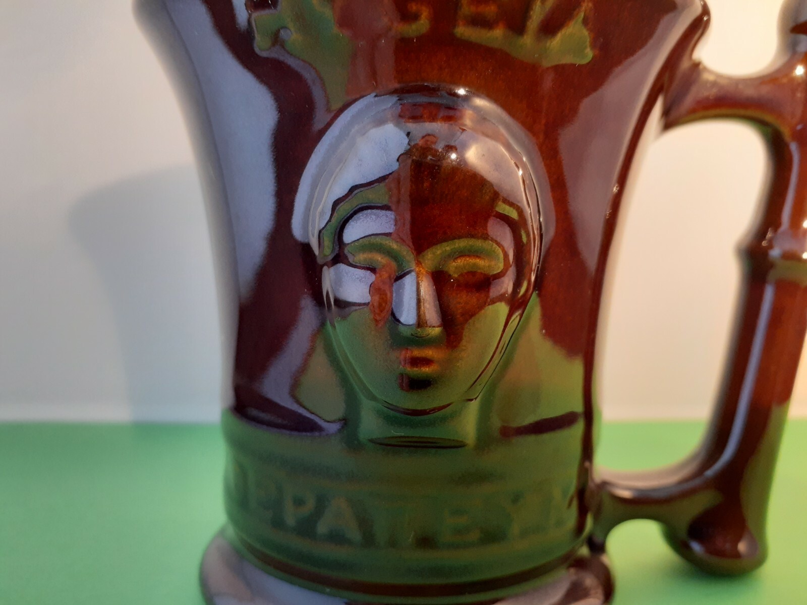 Vintage Brown Hygeia RX Coffee Mug