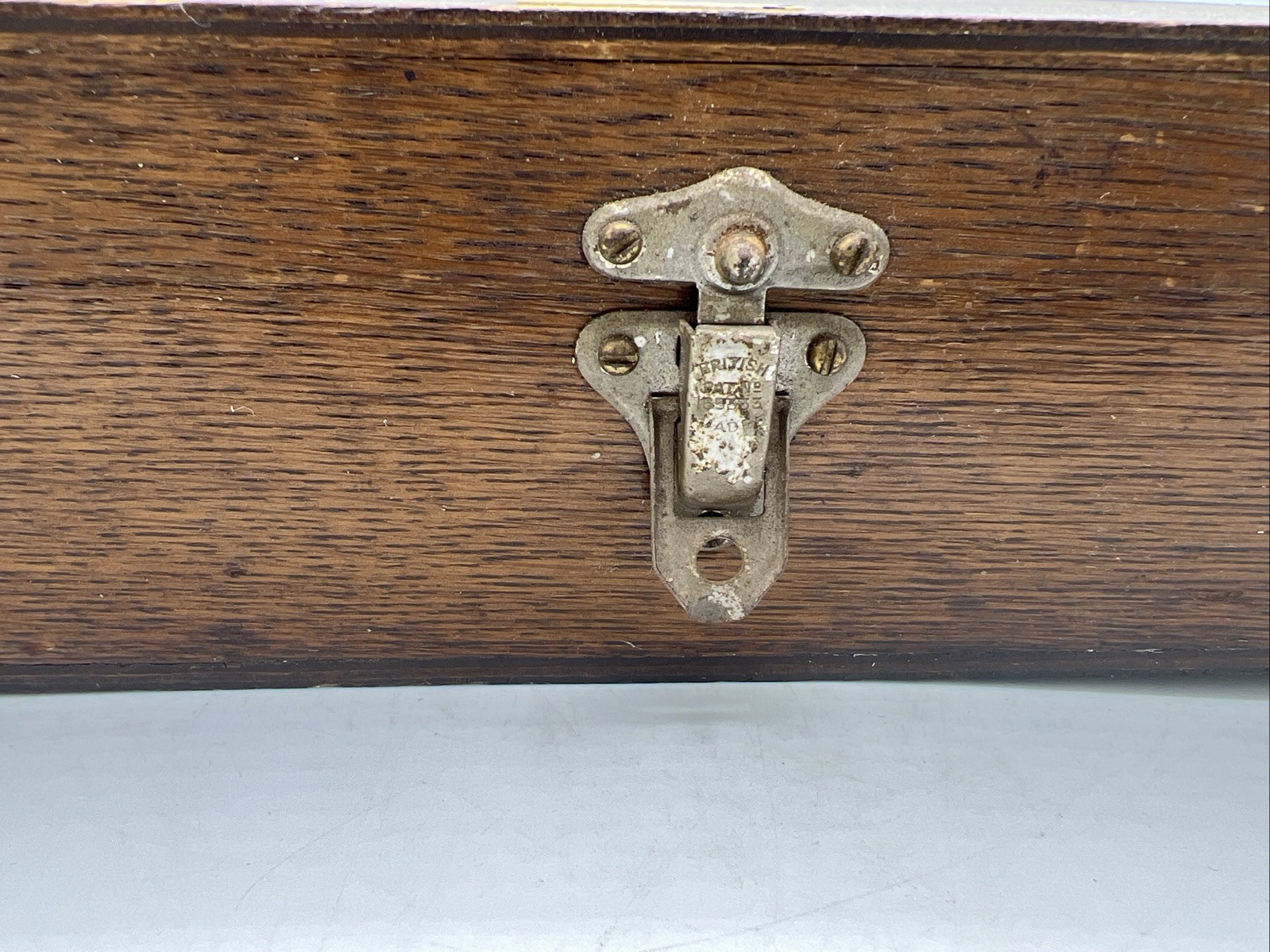 BDH British Drug Houses Spot Test Outfit Wooden Laboratory Case Poole England