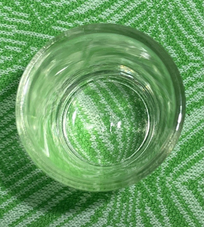Vintage Glass Medicine Cups Lot of 4 🧪 Apothecary Pharmacy 1oz Mid Century