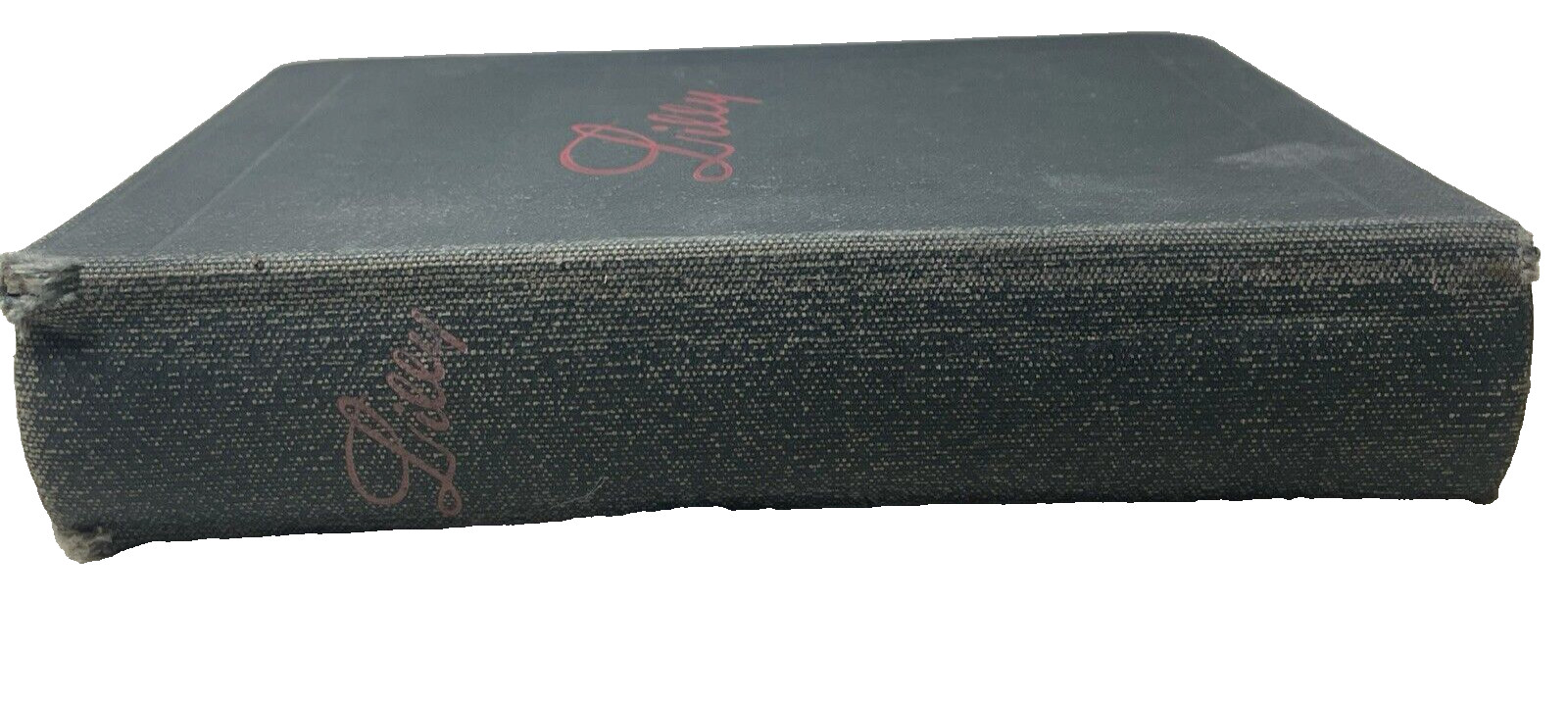 Eli Lilly Pharmacy Marketing reference book 1983 Med Price List vintage Rhodes