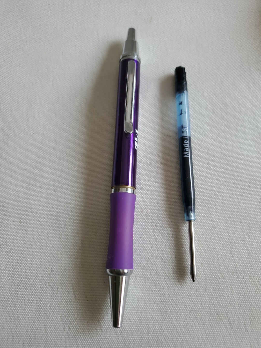 Rare Purple Zithormax Pharmaceutical Refillable Pen Collectable