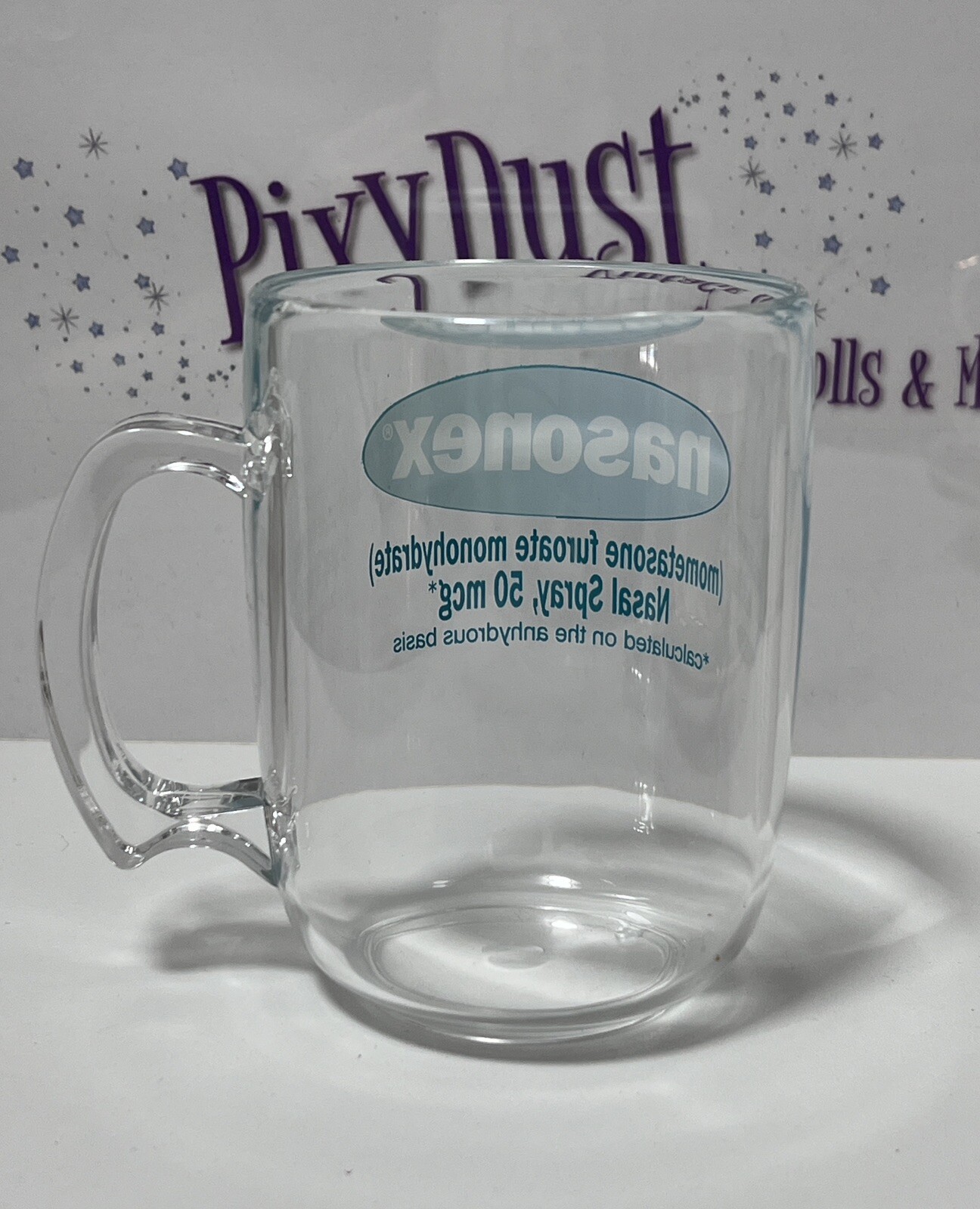 Vintage NASONEX Pharmaceutical Drug Rep Promo Mug (MD06)