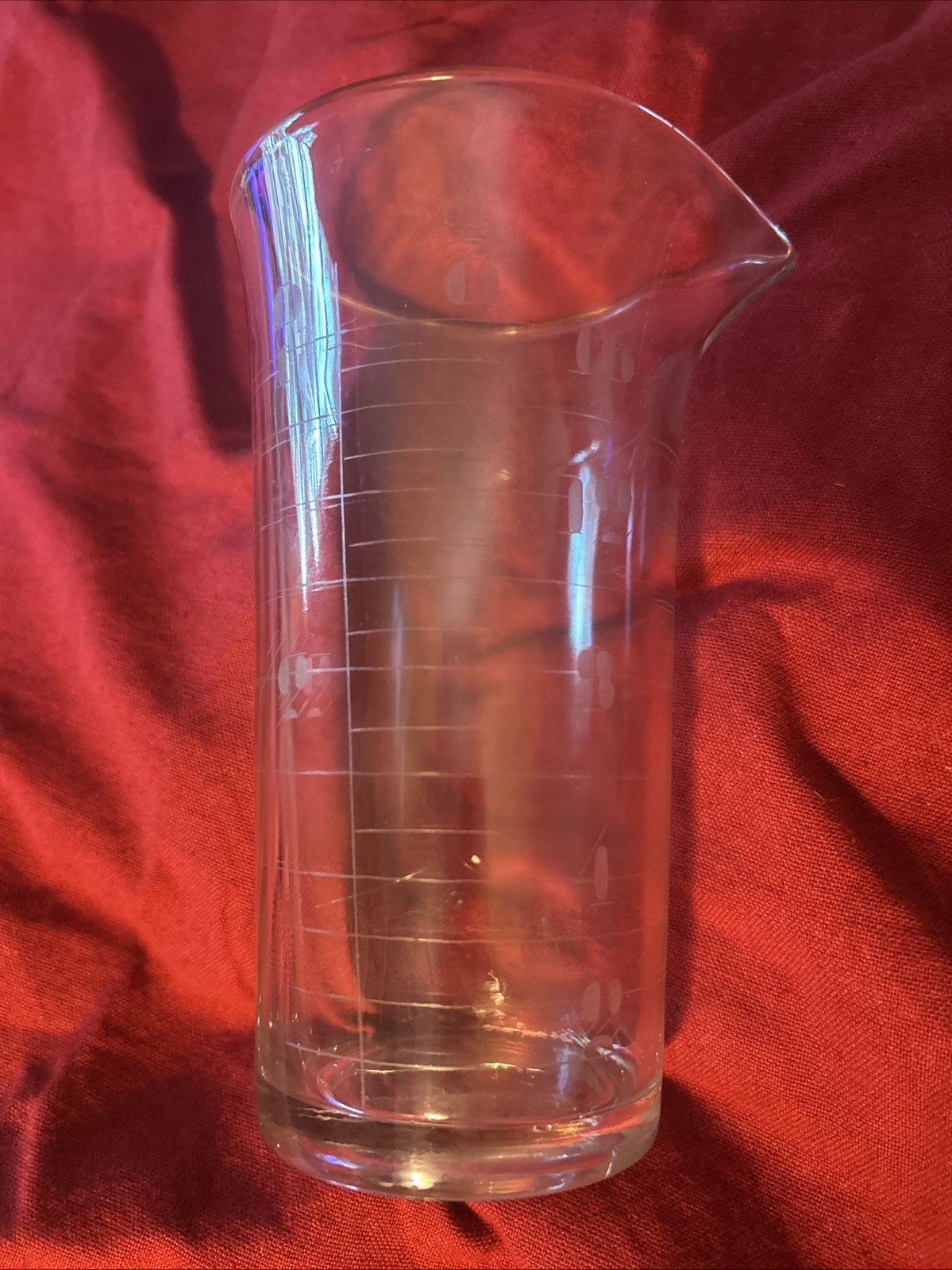 Apothecary Beaker 16oz Vintage Darkroom? Pharmacy? Rare 😱 Measuring Cup ❤️