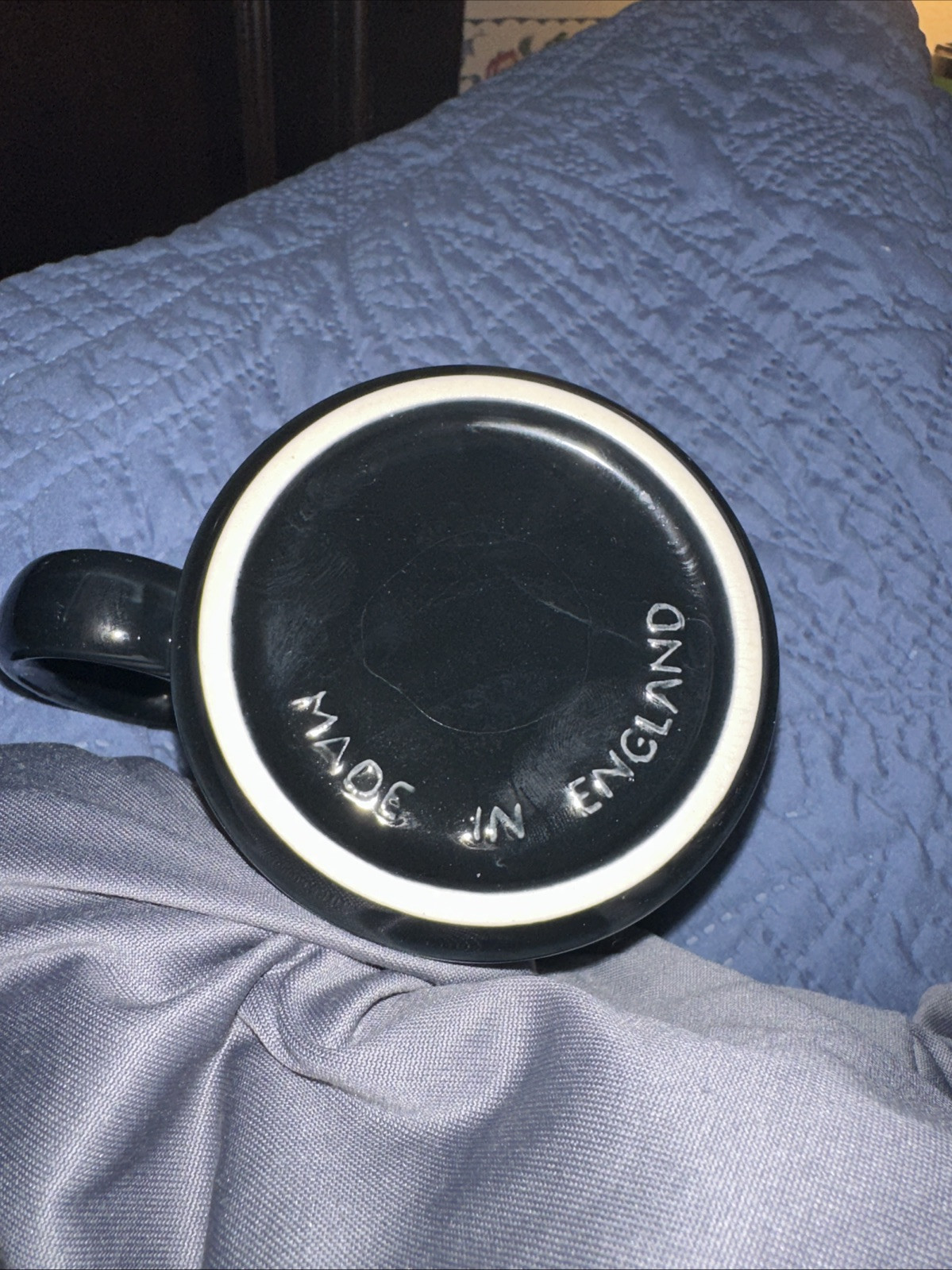 Hippocrates Zantac Pharmaceutical Coffee Mug Tea Cup Doctor Black England Made