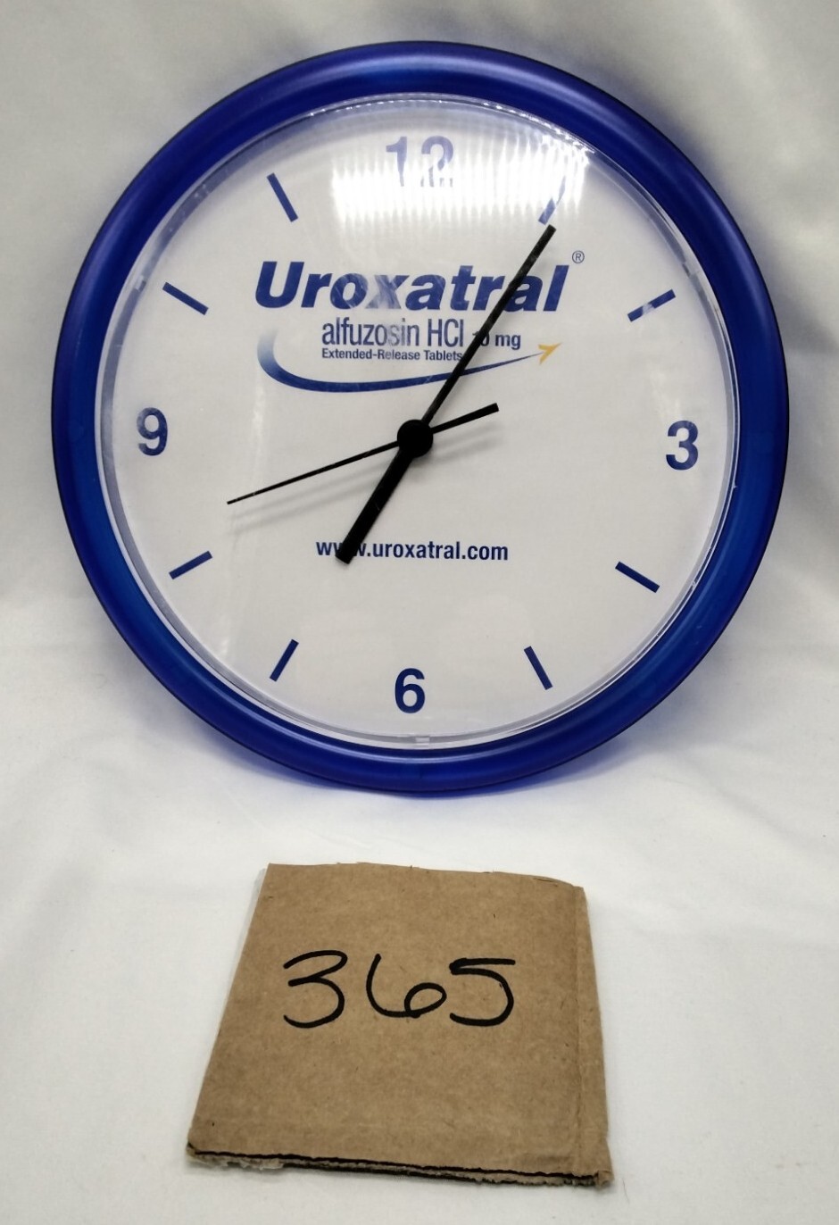 Drug Rep UROXATRAL Collectible Clock