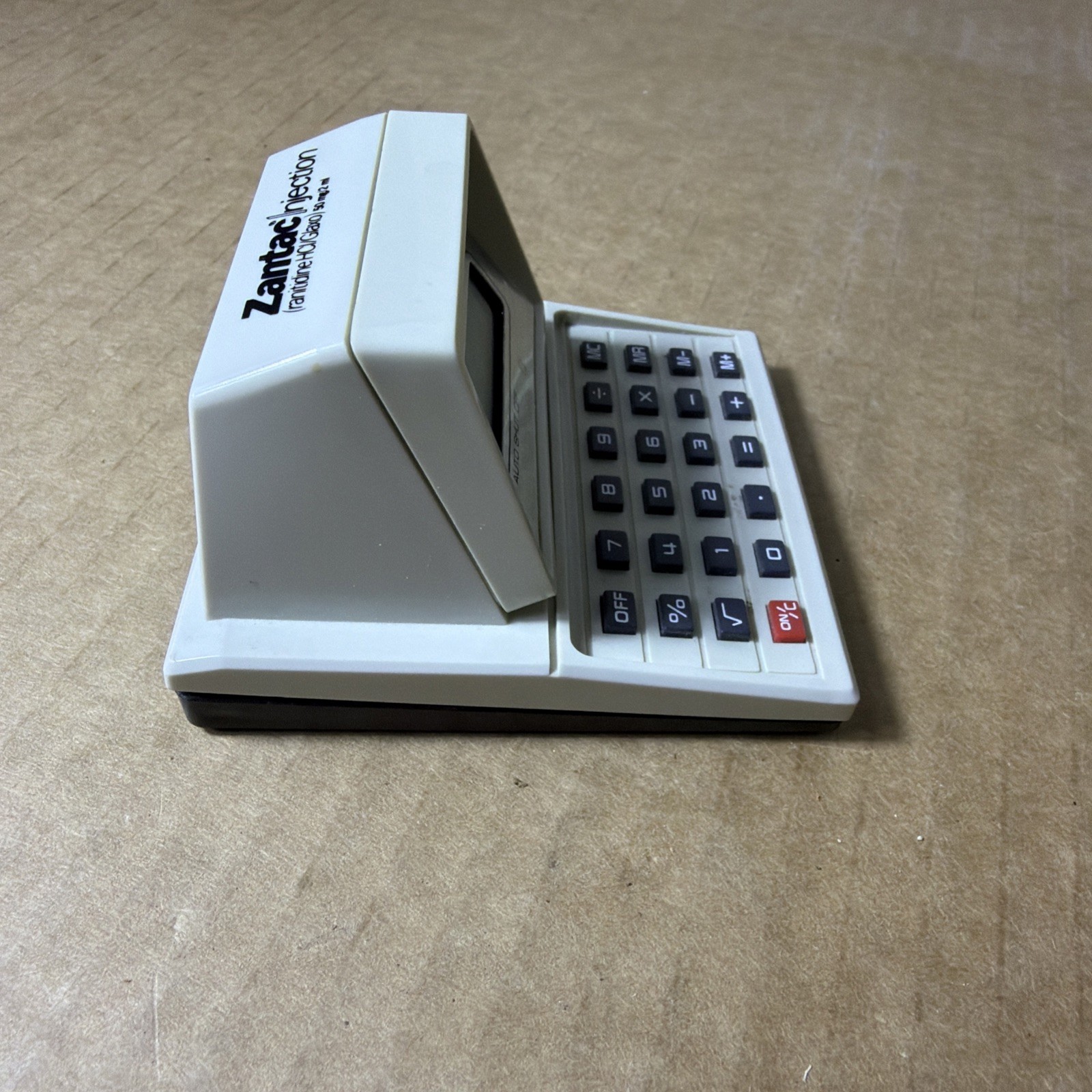 Drug Rep Zantac Ranitidine Glaxo Pharma Advertising Computer Calculator Vtg 80s