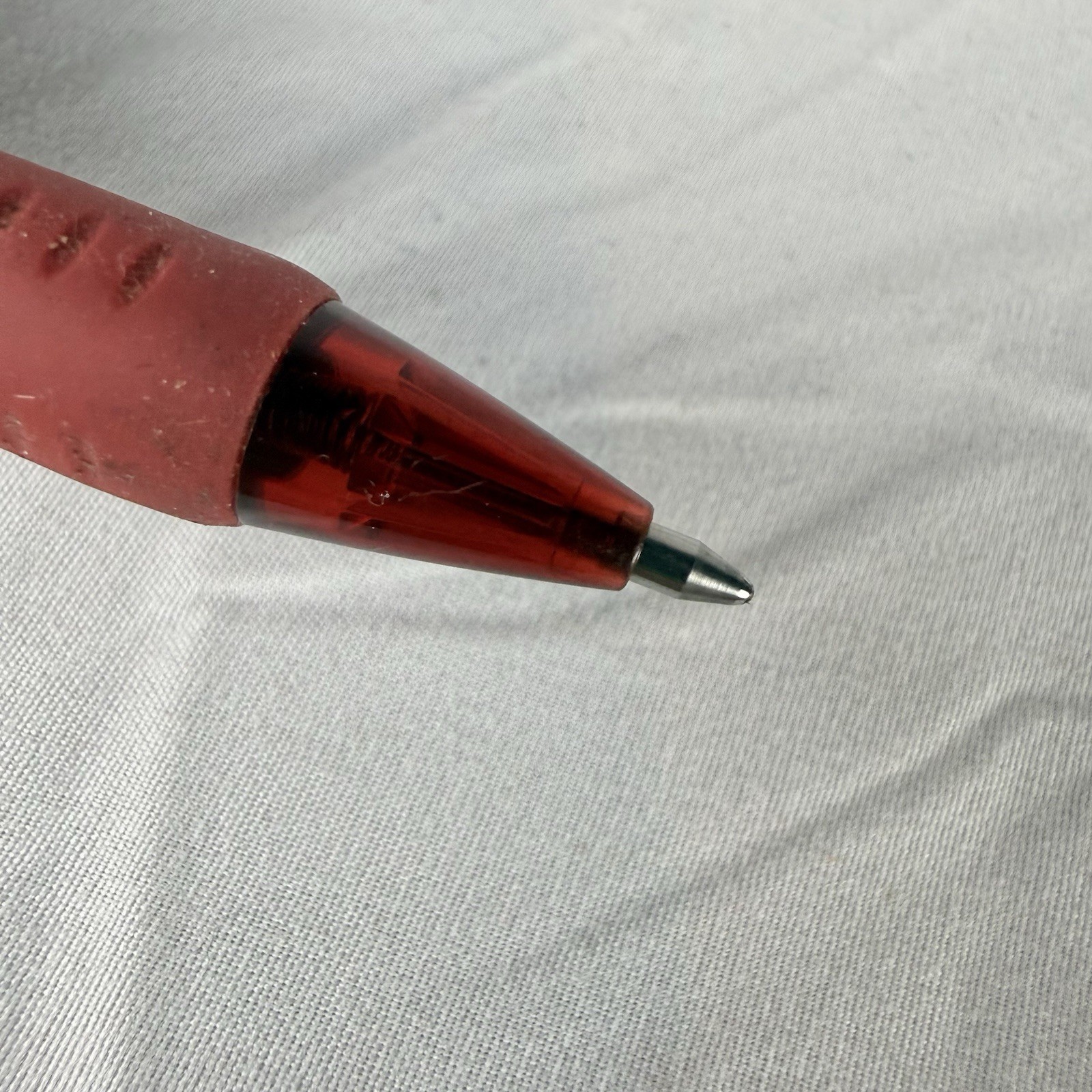 Lexapro Advertising Pen Red Translucent Black Ink Doctor Drug Pharma Rep Ad