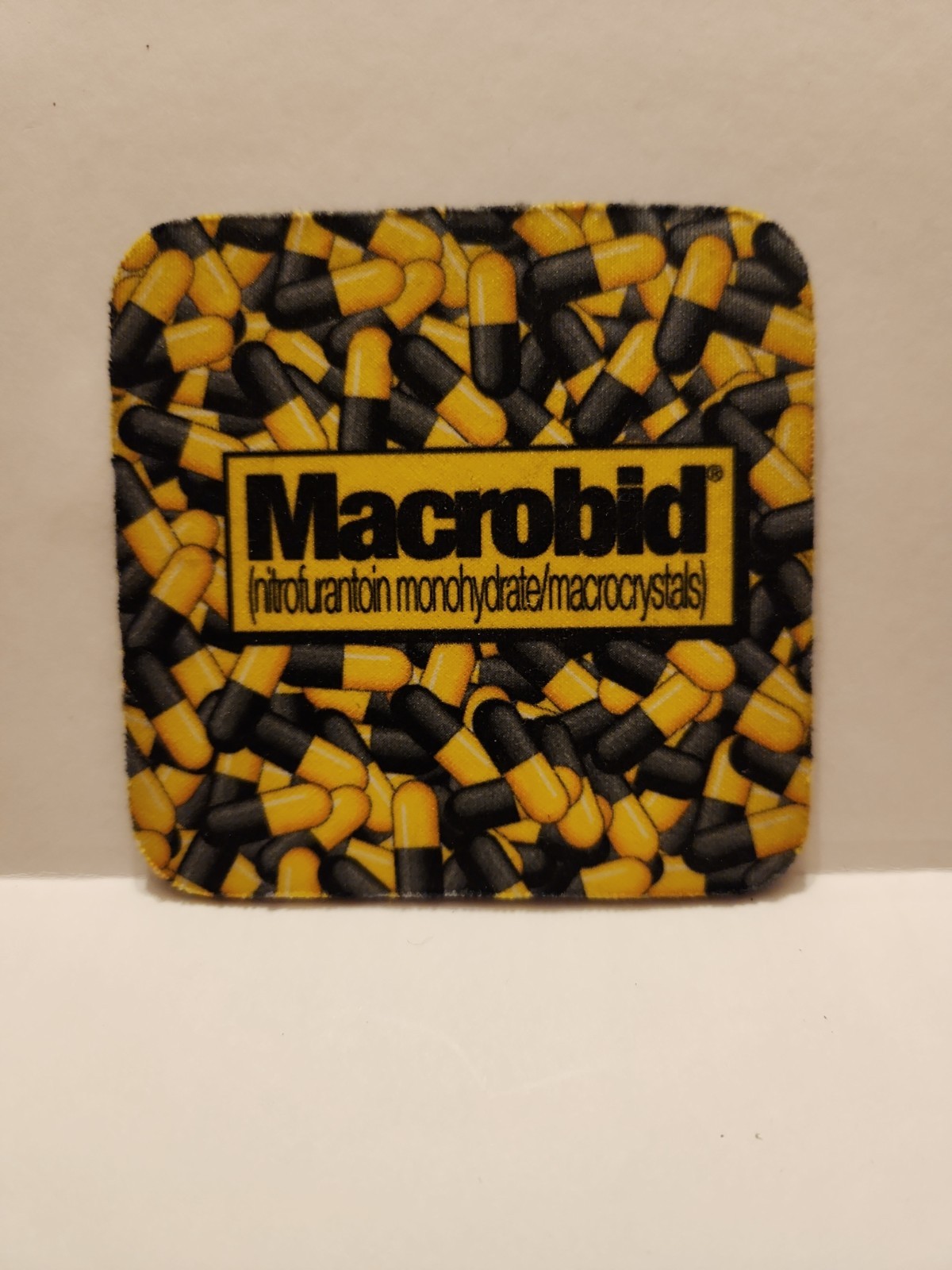 Macrobid Drug Rep Pharmaceutical Promo Medical Advertising Coaster – New – Rare