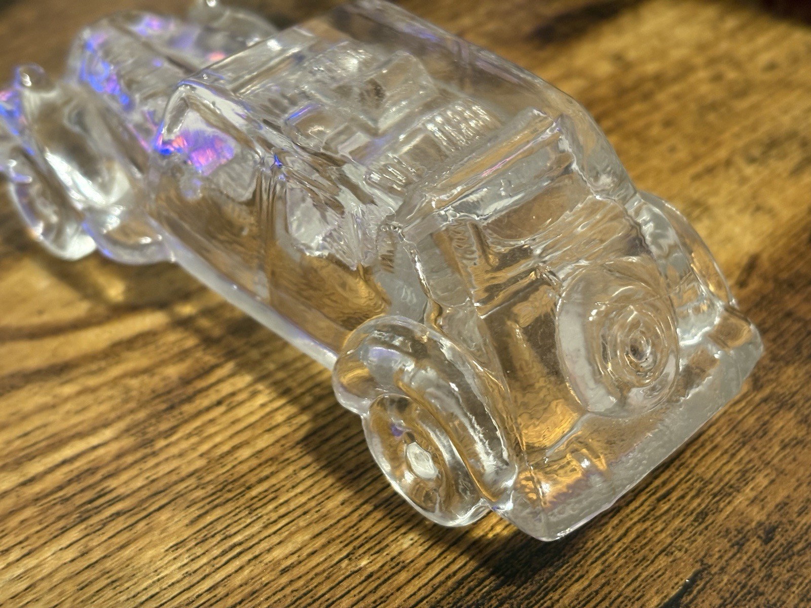 Vintage Tylox Pharmacutical / Drug Rep Promo Glass Car – Rare