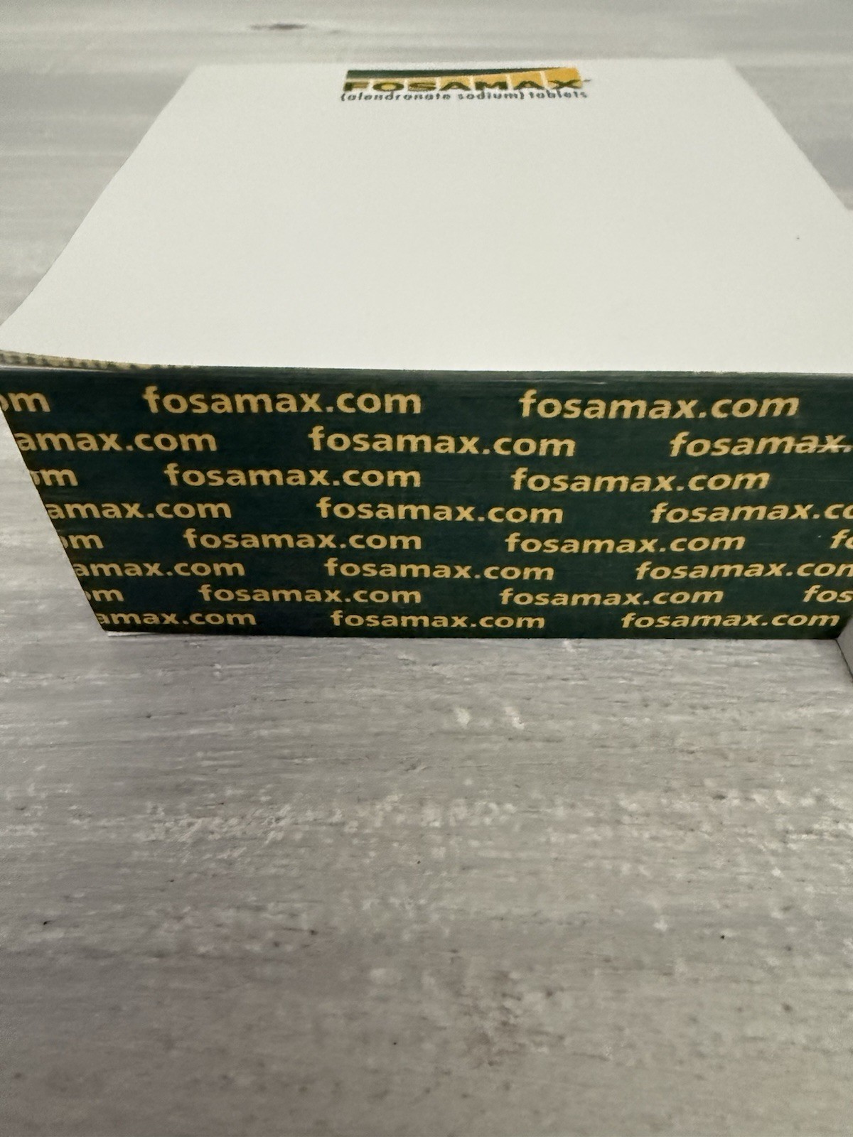Lot of 3 Fosamax Pharmaceutical Drug Rep Notepad Sticky Notes Advertising