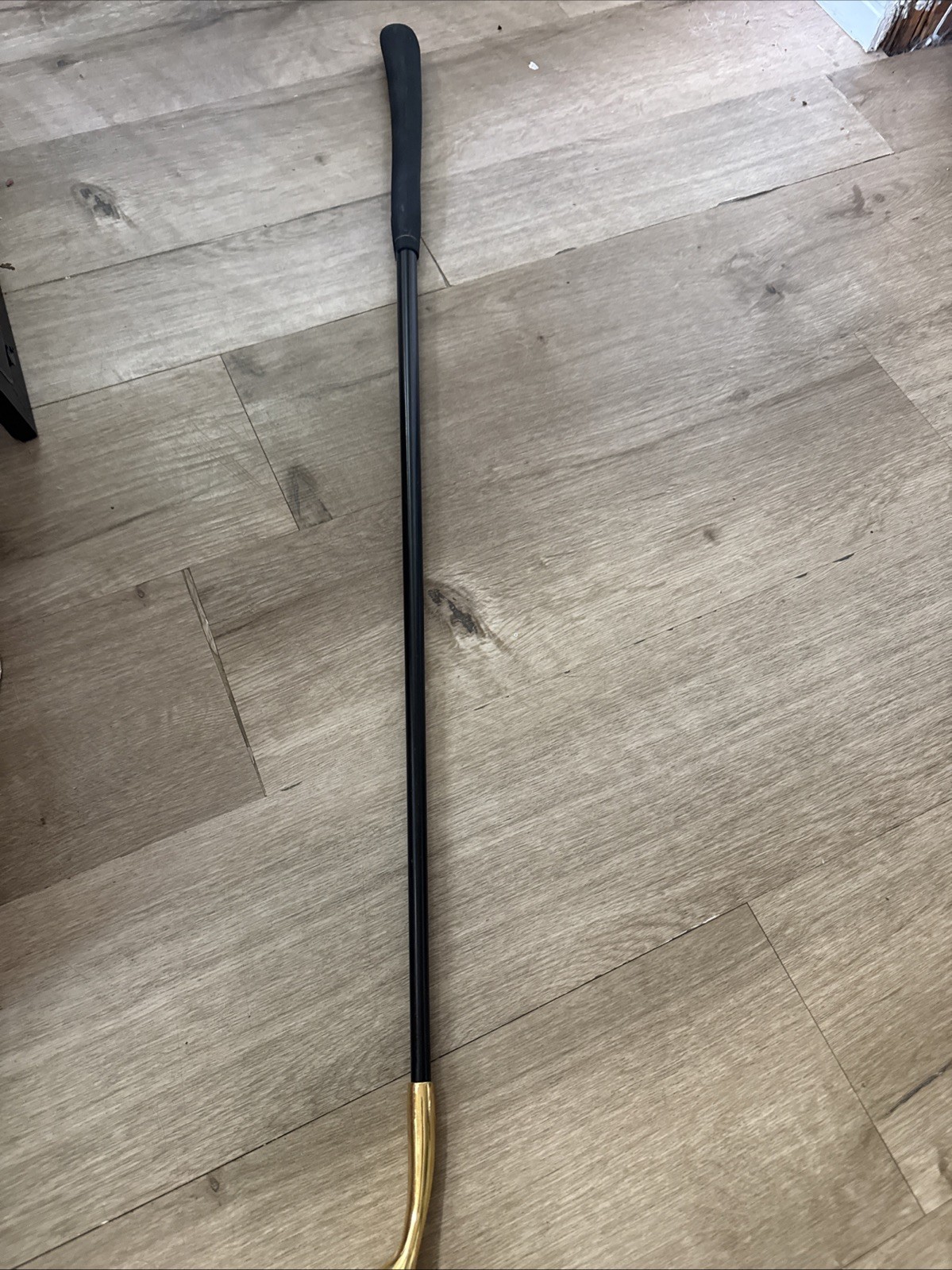 Super Rare Schering Plough Pharmaceutical Drug Promo Golf Club Gold Putter New