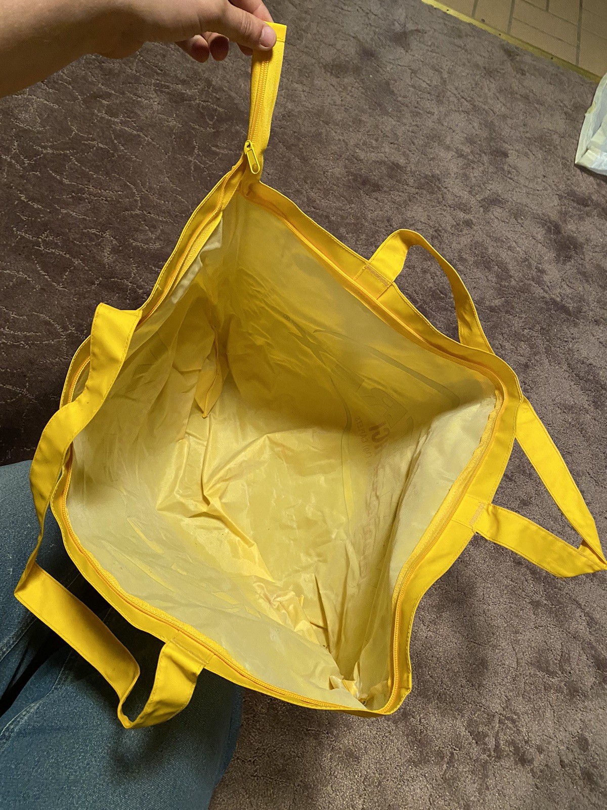 Pharmaceutical Promo Tote Bag GlaxoSmithKline GSK Valtrex VG