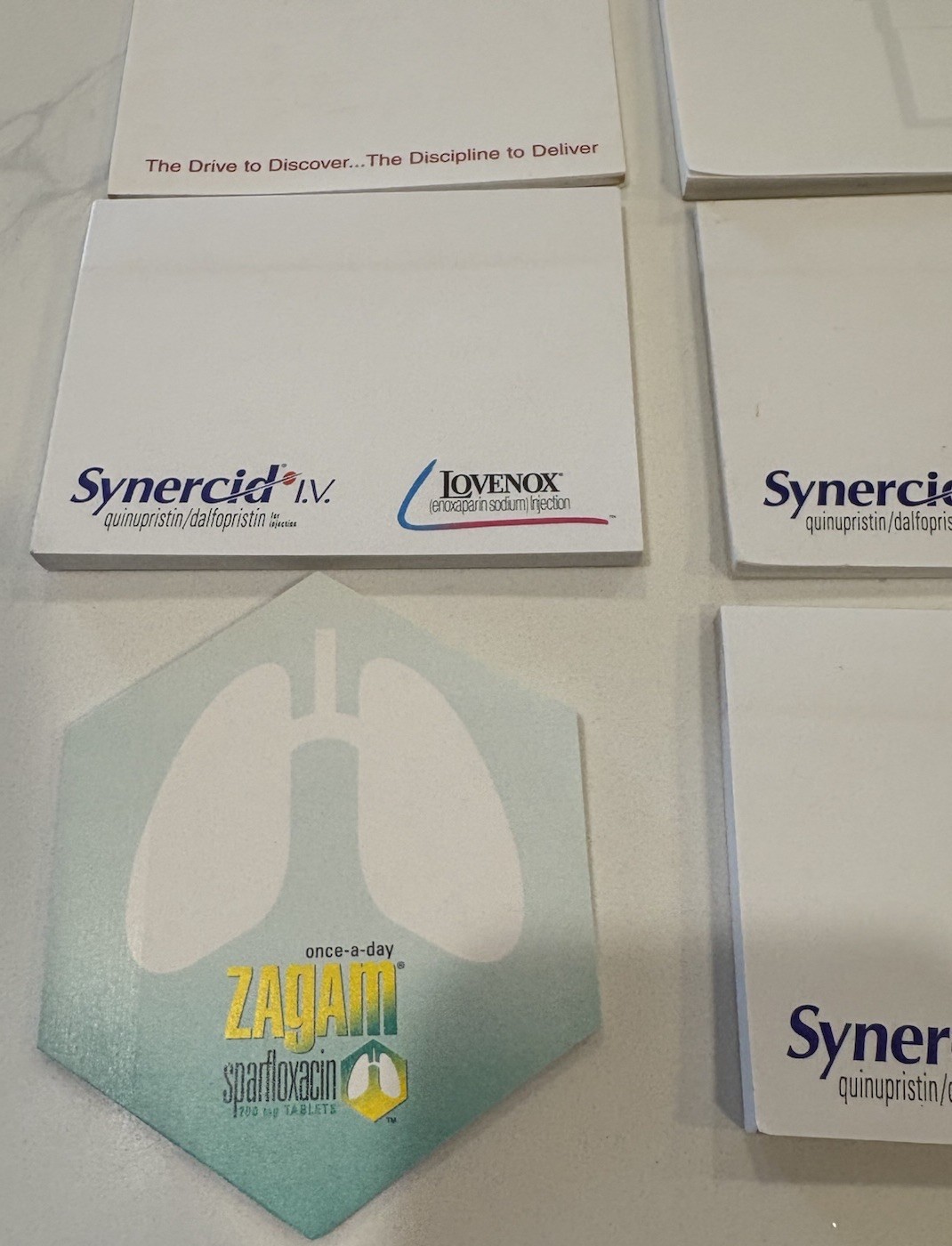 Drug Rep Pharma Swag Lot of Mixed Note Pads Lovenox Biogen Azmacort Intal Zagam